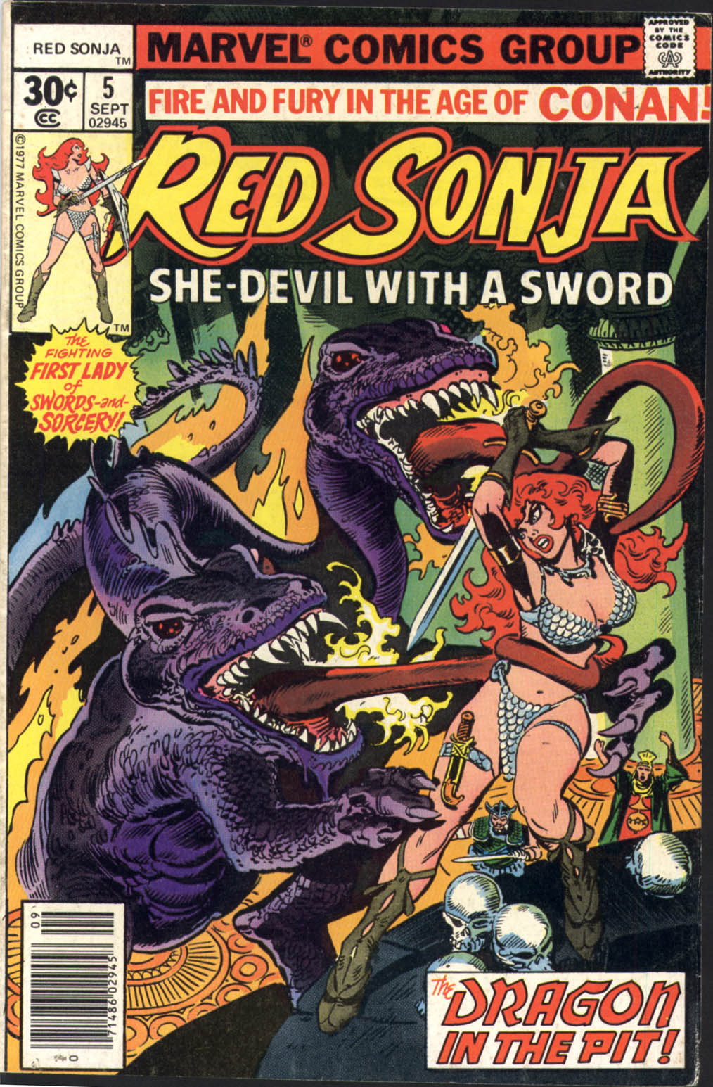 Read online Red Sonja (1977) comic -  Issue #5 - 1