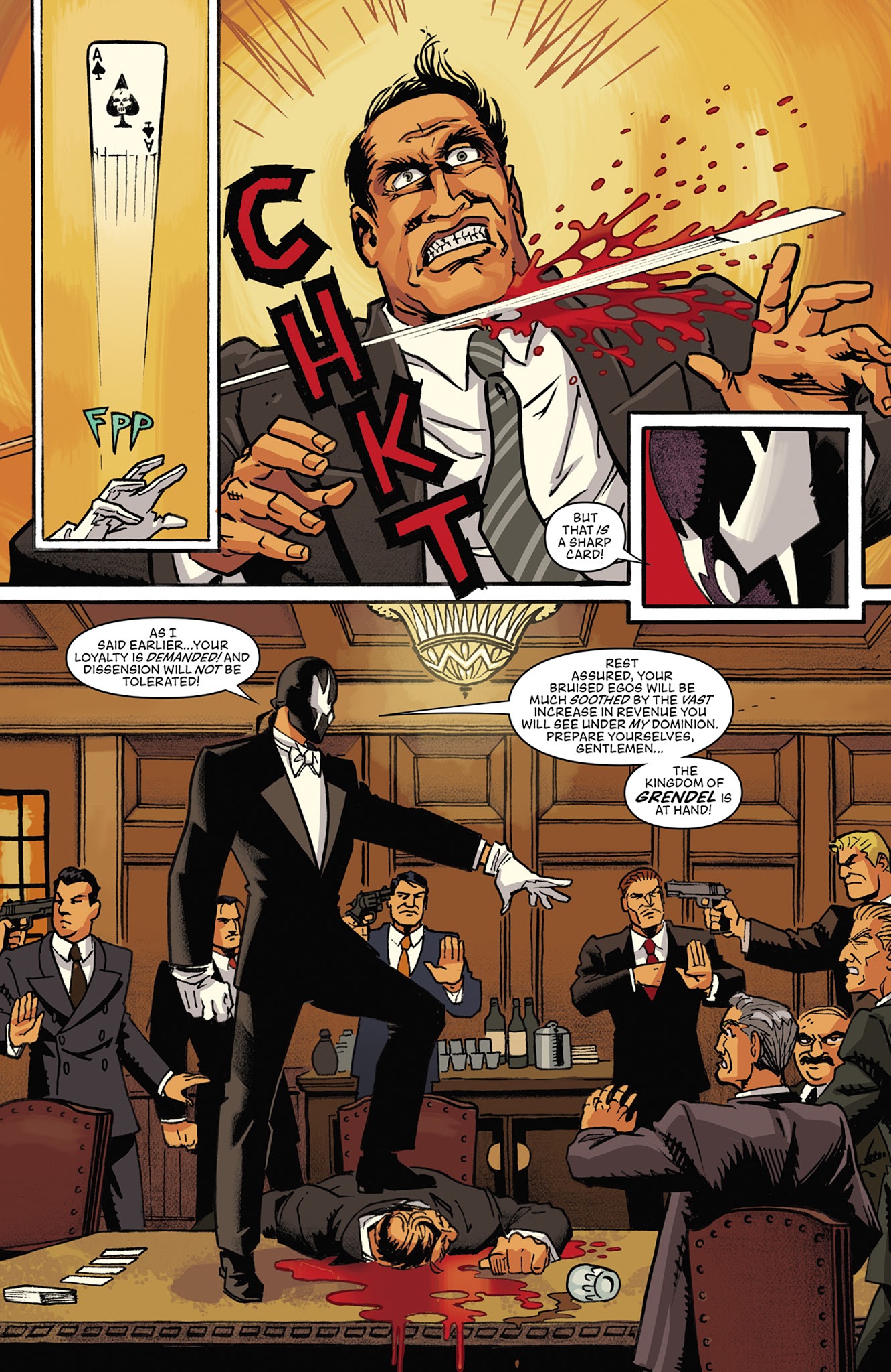 Read online Grendel vs. The Shadow comic -  Issue #2 - 31