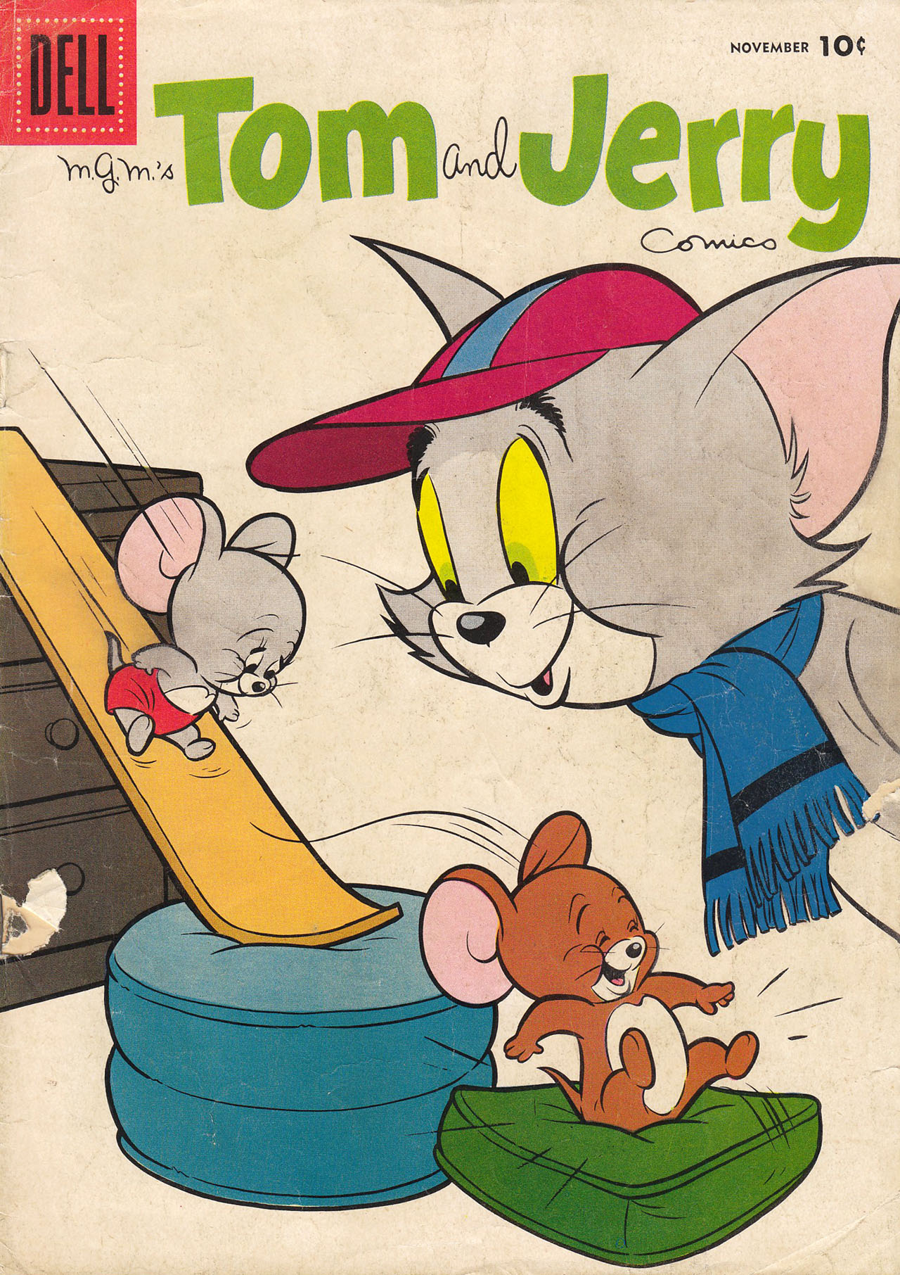 Read online Tom & Jerry Comics comic -  Issue #160 - 1