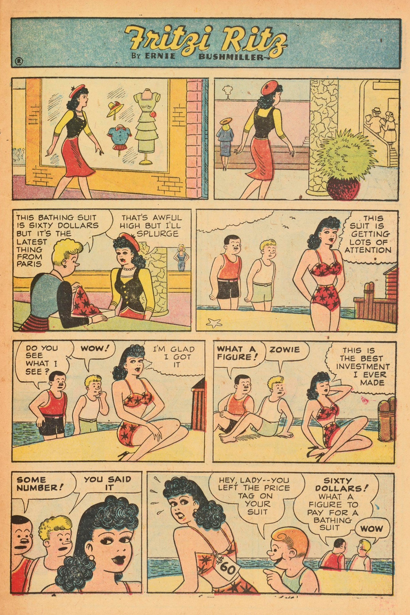 Read online Fritzi Ritz (1953) comic -  Issue #39 - 11