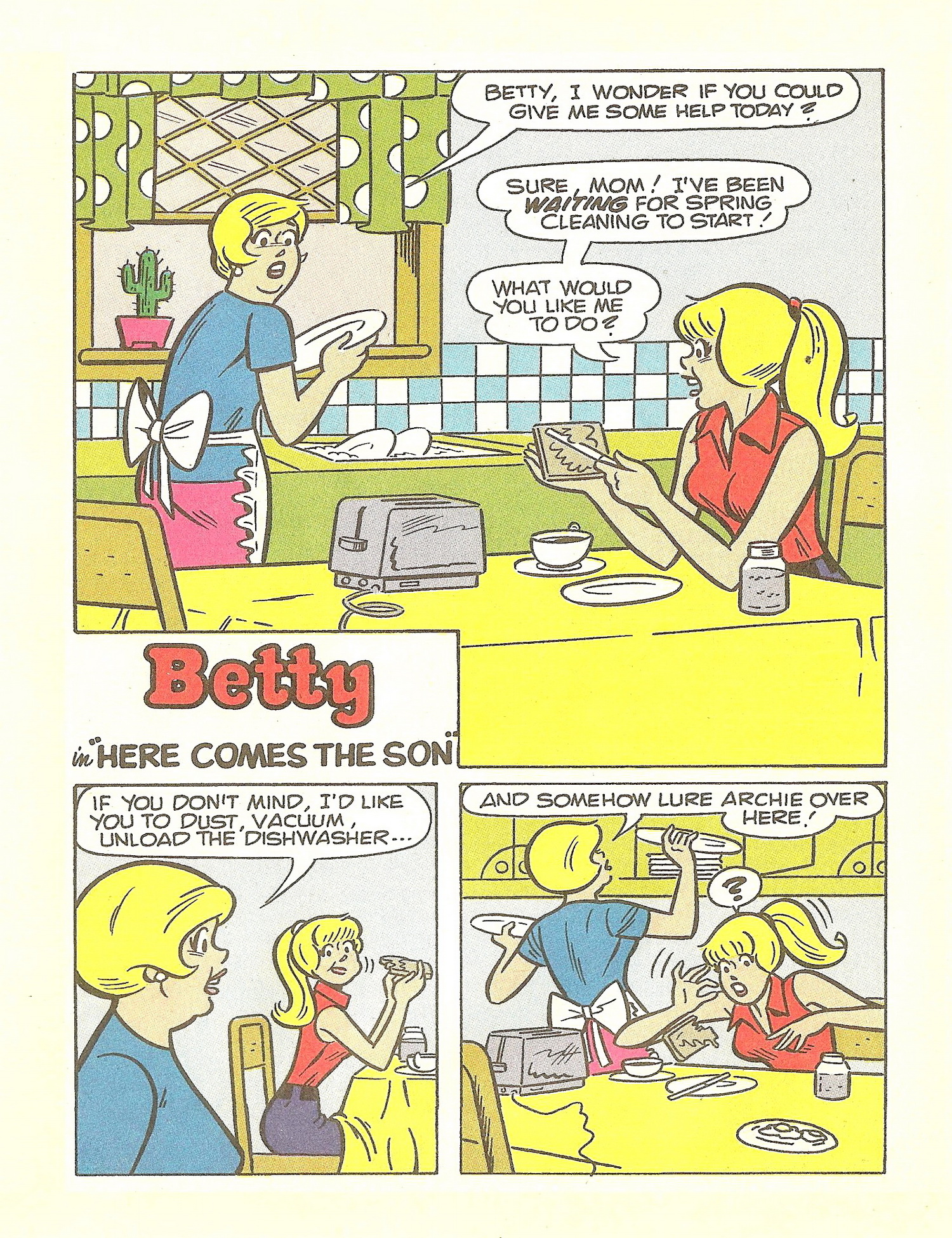 Read online Betty's Digest comic -  Issue #2 - 75