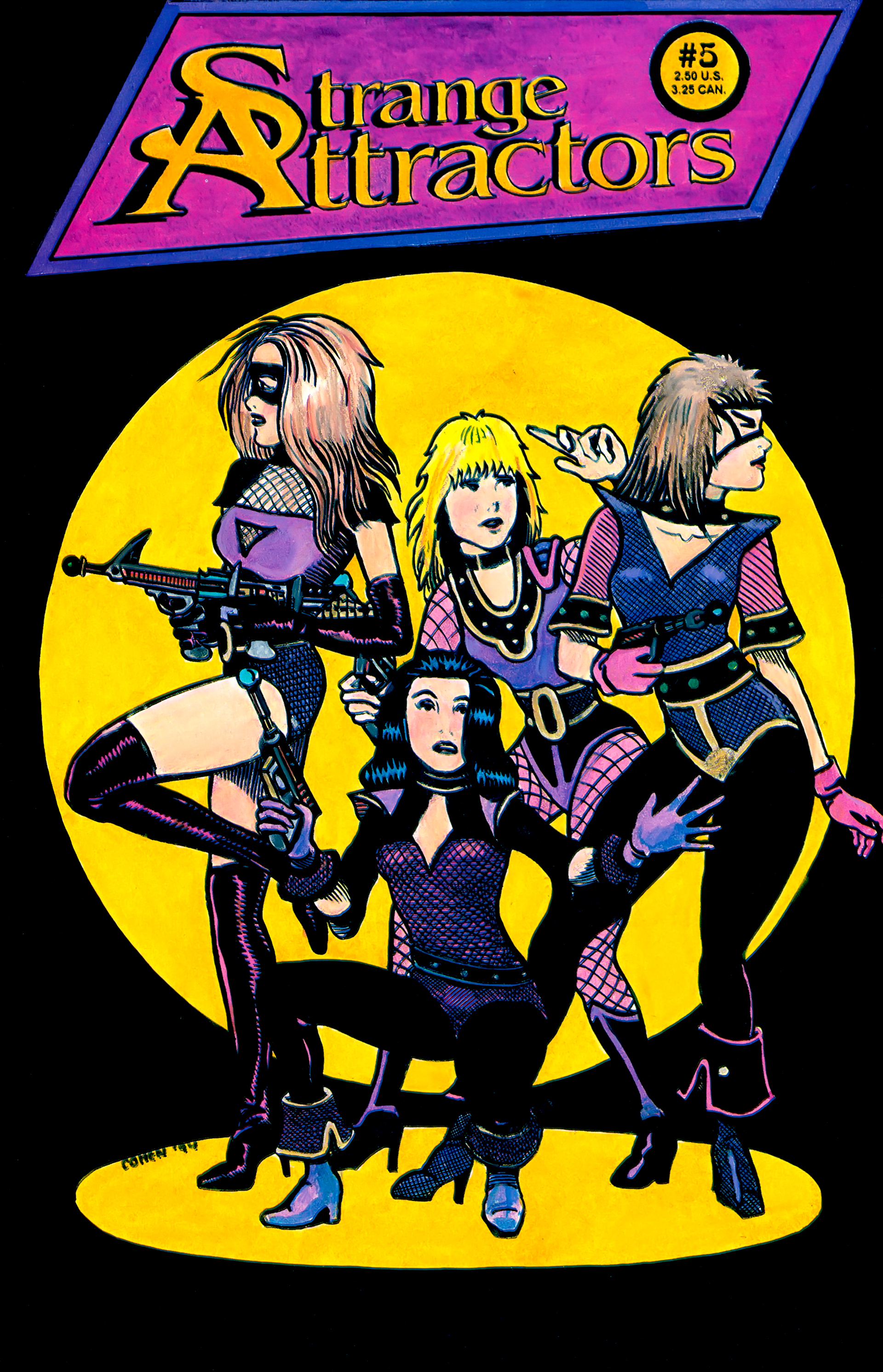 Read online Strange Attractors (1993) comic -  Issue #5 - 1