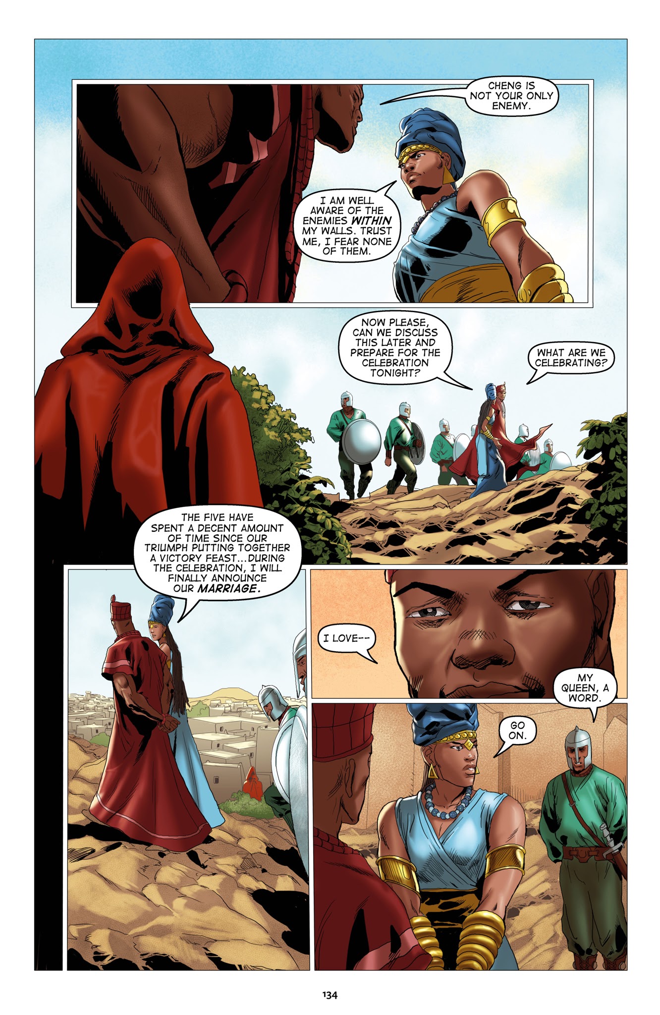 Read online Malika: Warrior Queen comic -  Issue # TPB 1 (Part 2) - 36