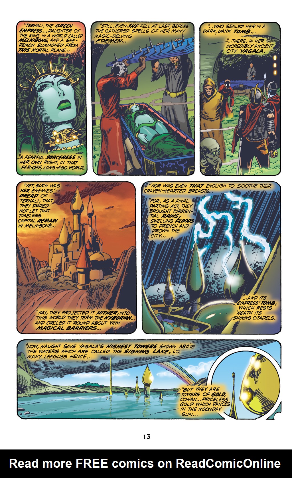 Read online The Chronicles of Conan comic -  Issue # TPB 3 (Part 1) - 14