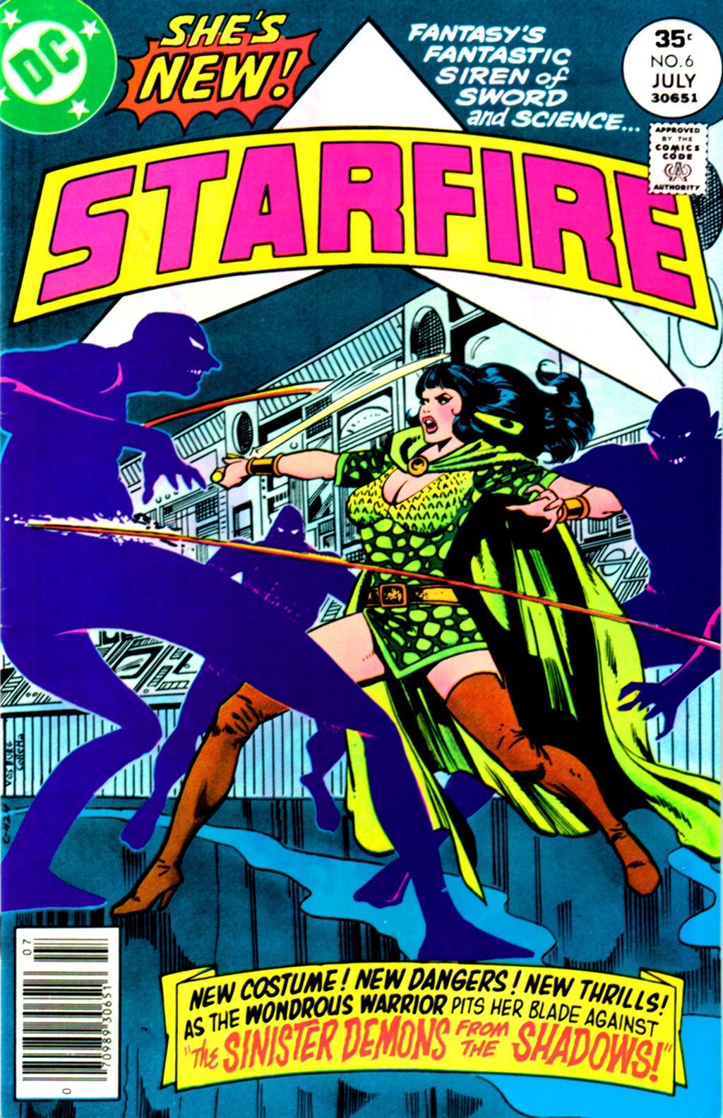 Read online Starfire (1976) comic -  Issue #6 - 2