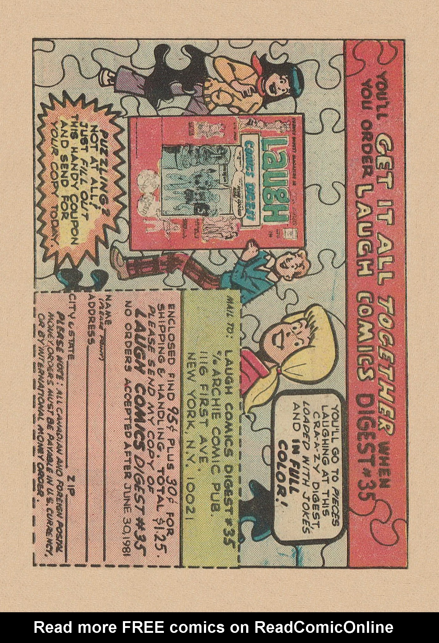Read online Archie Digest Magazine comic -  Issue #48 - 130