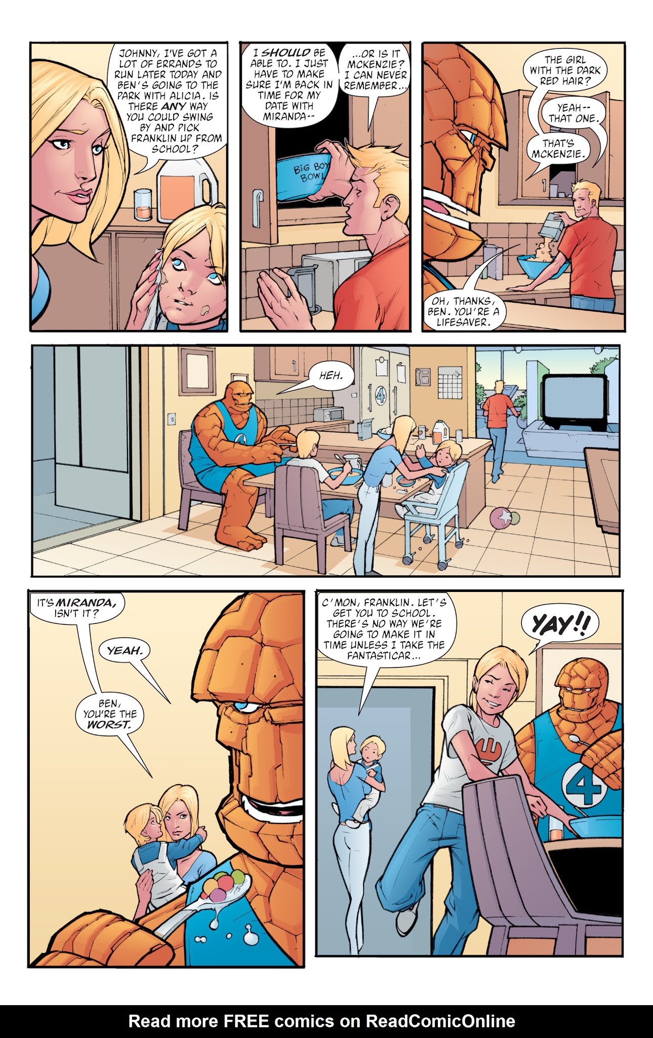 Read online Fantastic Four: Foes comic -  Issue #1 - 8