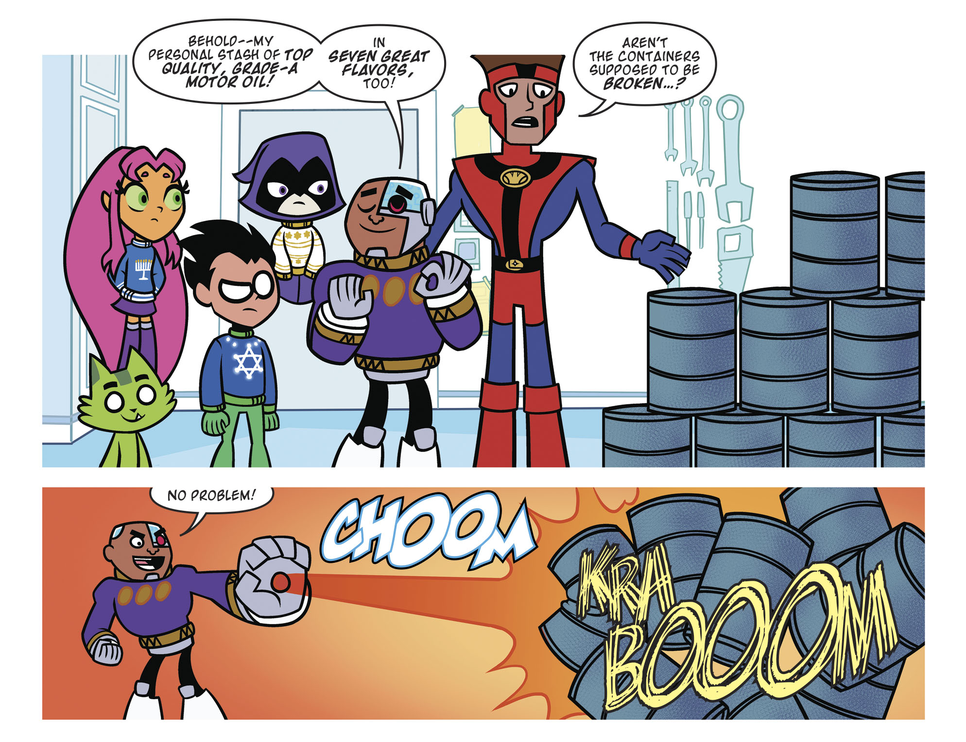 Read online Teen Titans Go! (2013) comic -  Issue #49 - 17