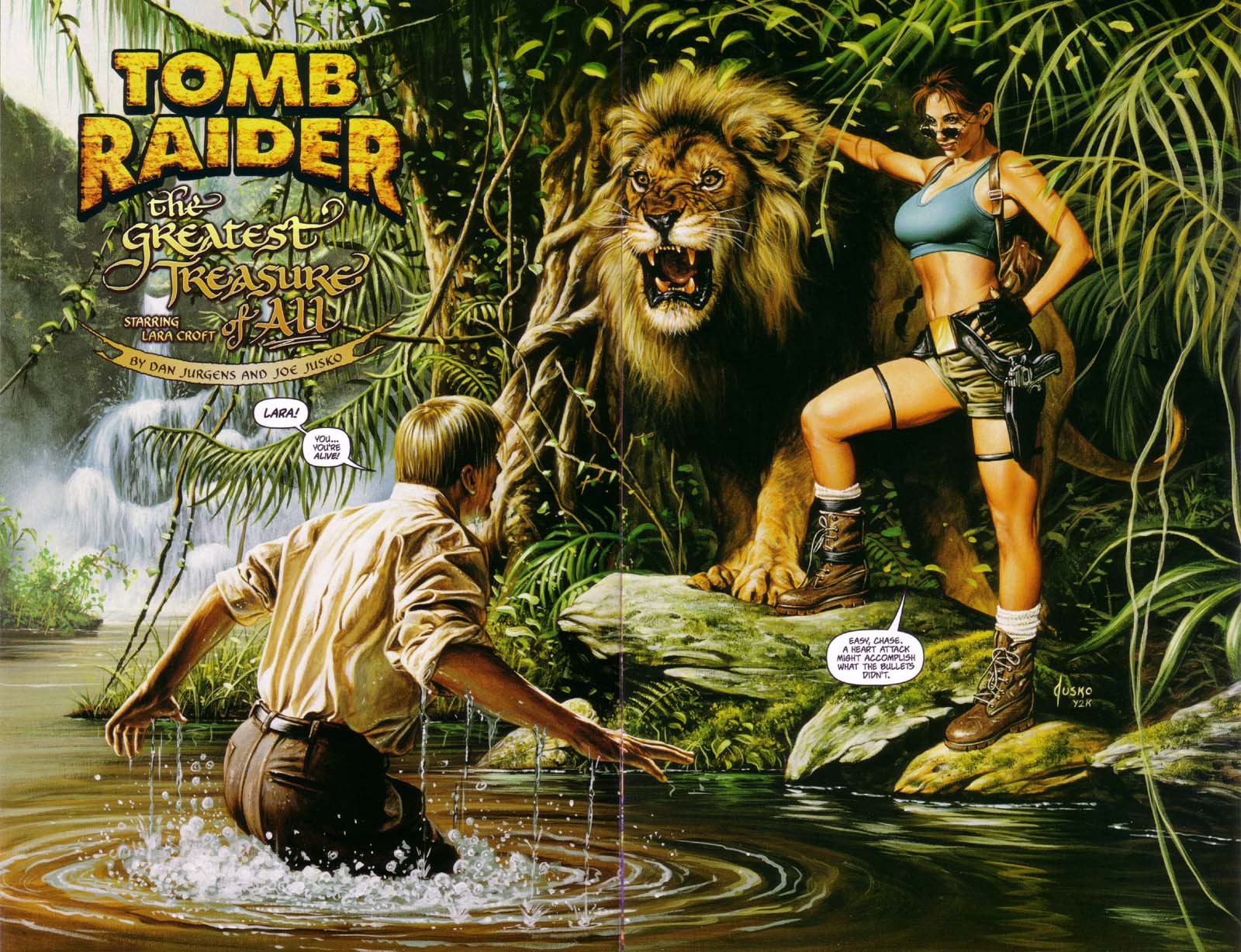 Read online Tomb Raider: The Greatest Treasure of All comic -  Issue # _Prelude - 6