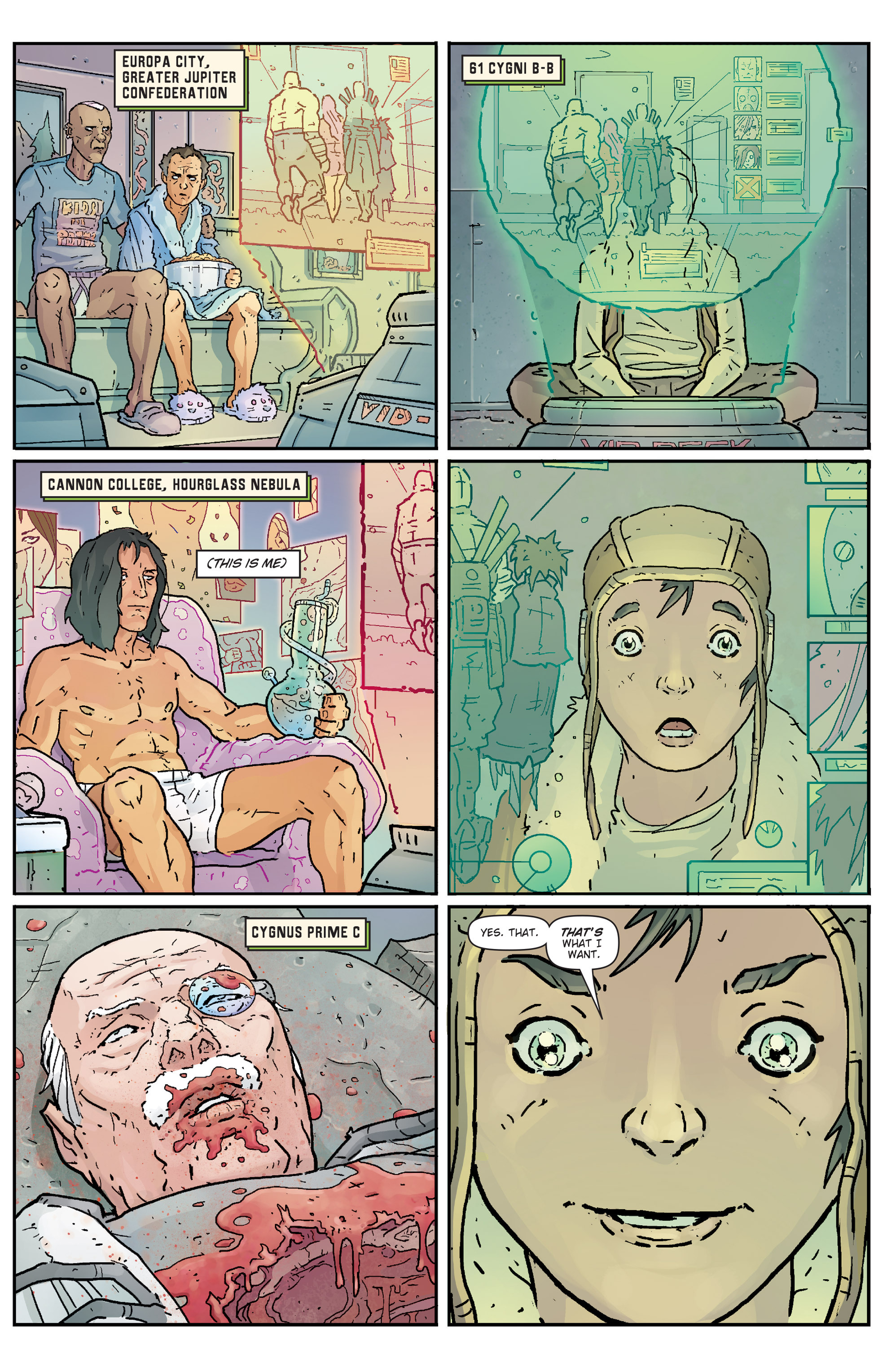 Read online EGOs comic -  Issue #1 - 21