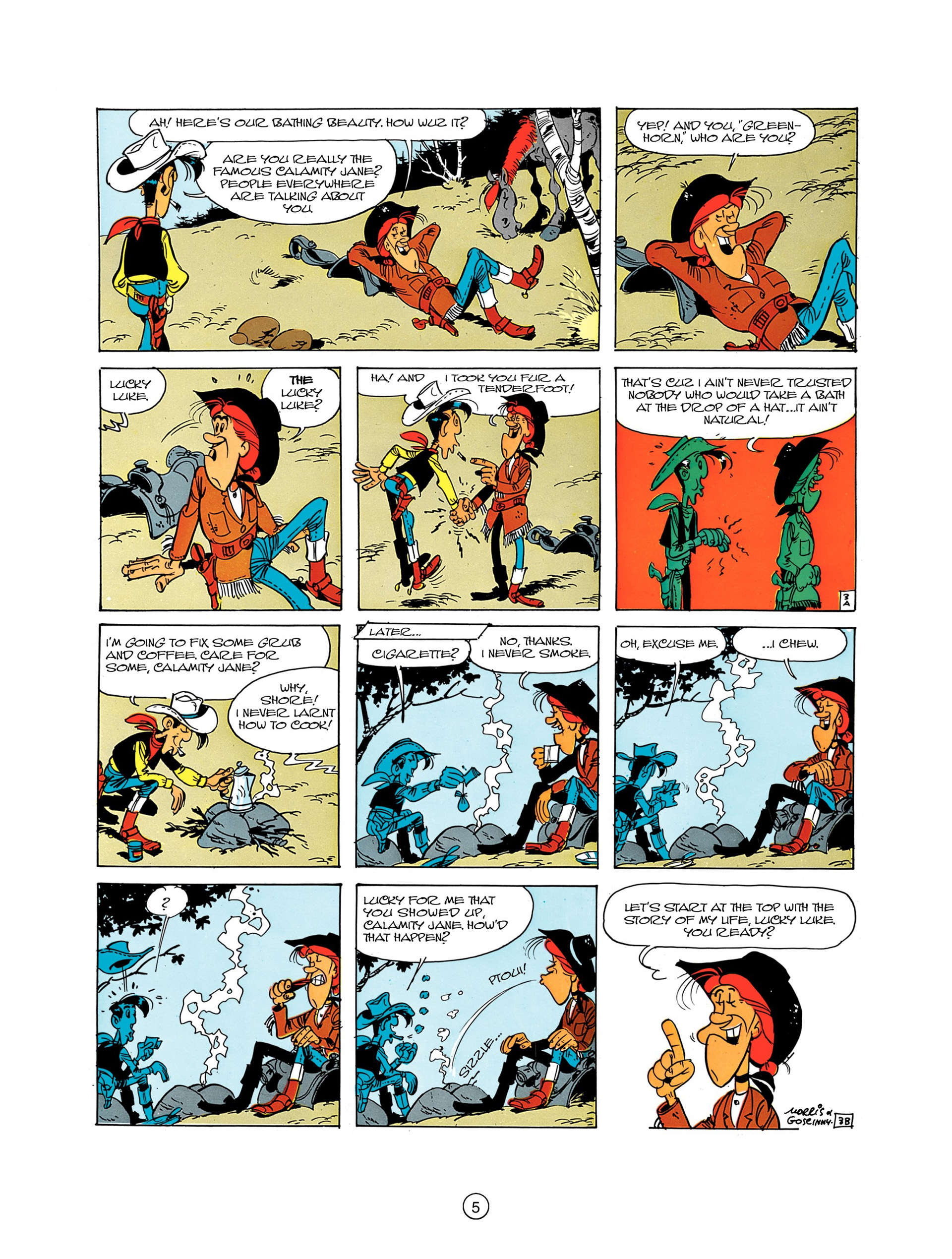 Read online A Lucky Luke Adventure comic -  Issue #8 - 5