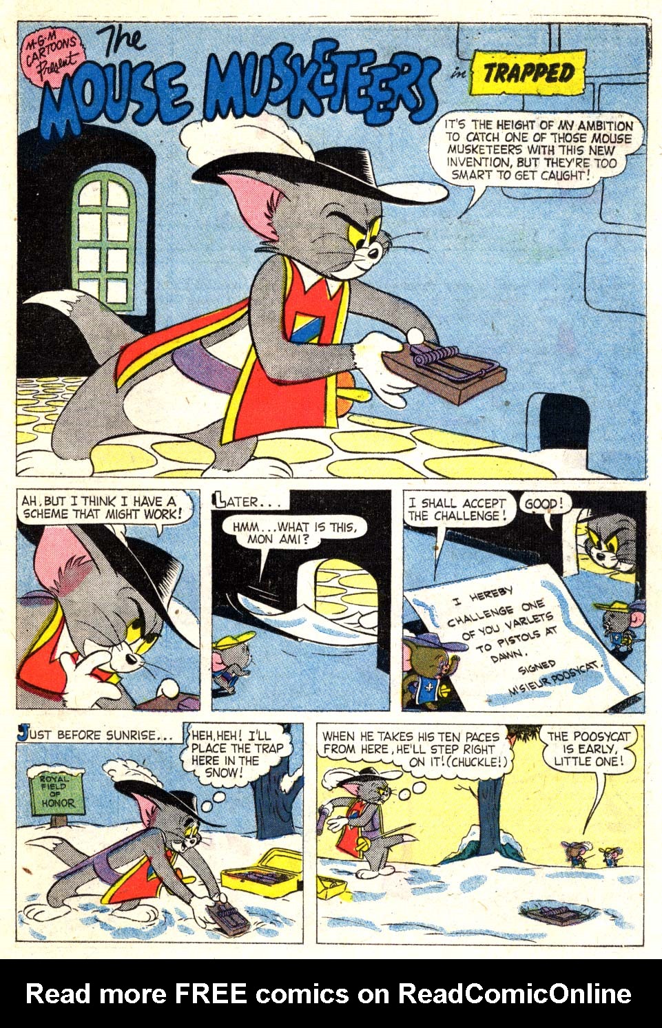 Read online M.G.M's The Mouse Musketeers comic -  Issue #16 - 23