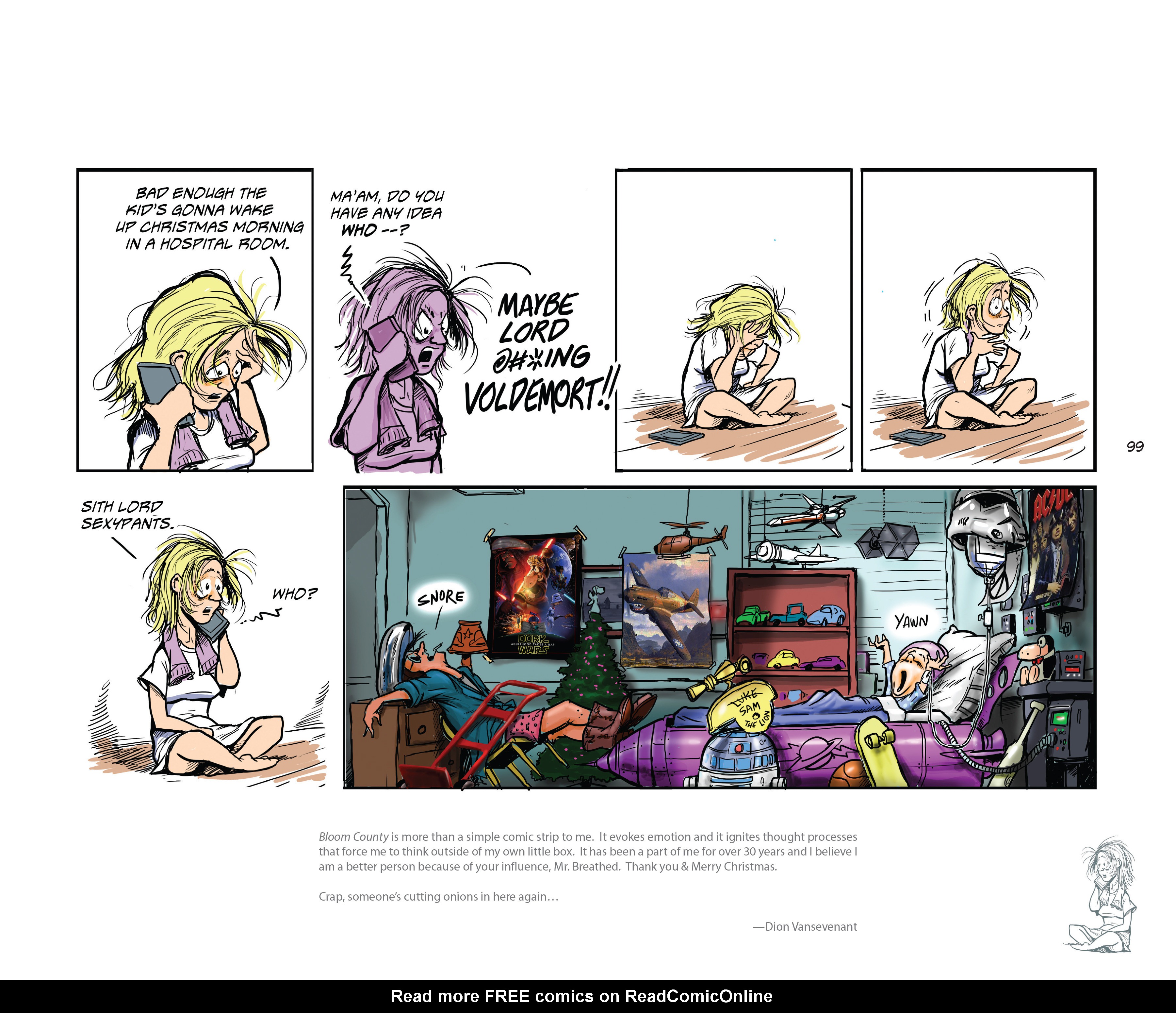 Read online Bloom County Episode XI: A New Hope comic -  Issue # Full - 101