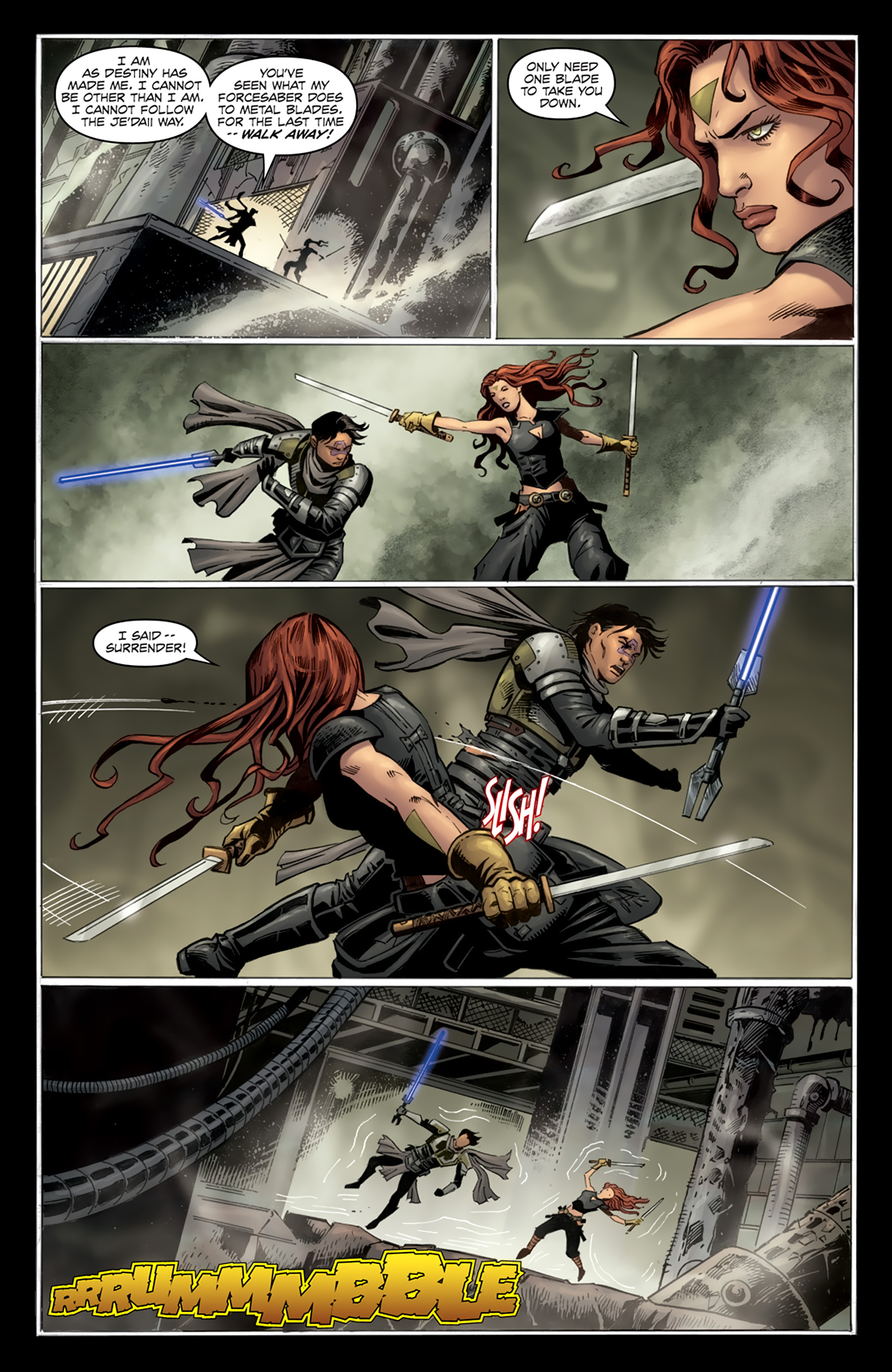 Read online Star Wars: Dawn of the Jedi - Prisoner of Bogan comic -  Issue #4 - 15