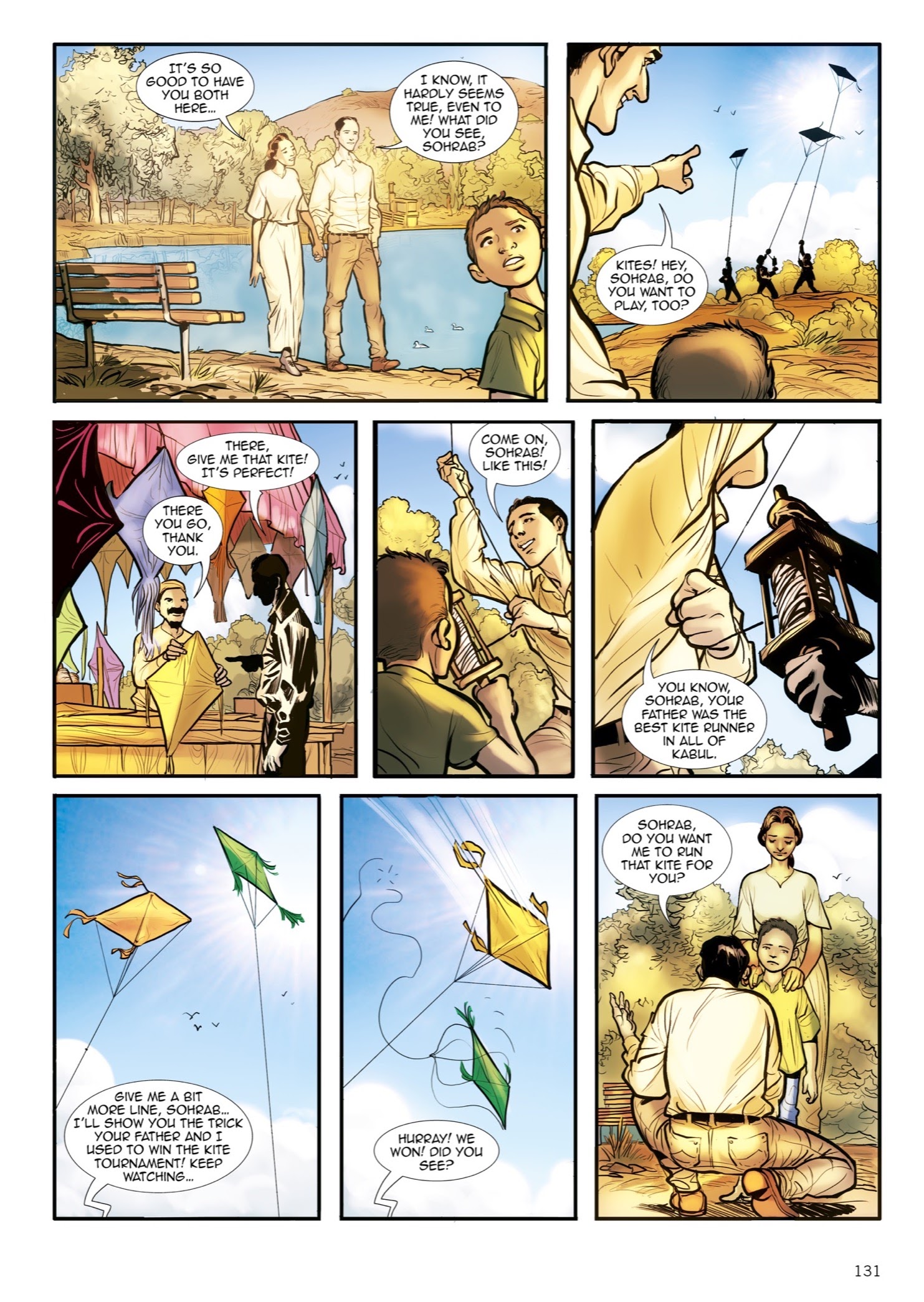 Read online The Kite Runner comic -  Issue # TPB - 132