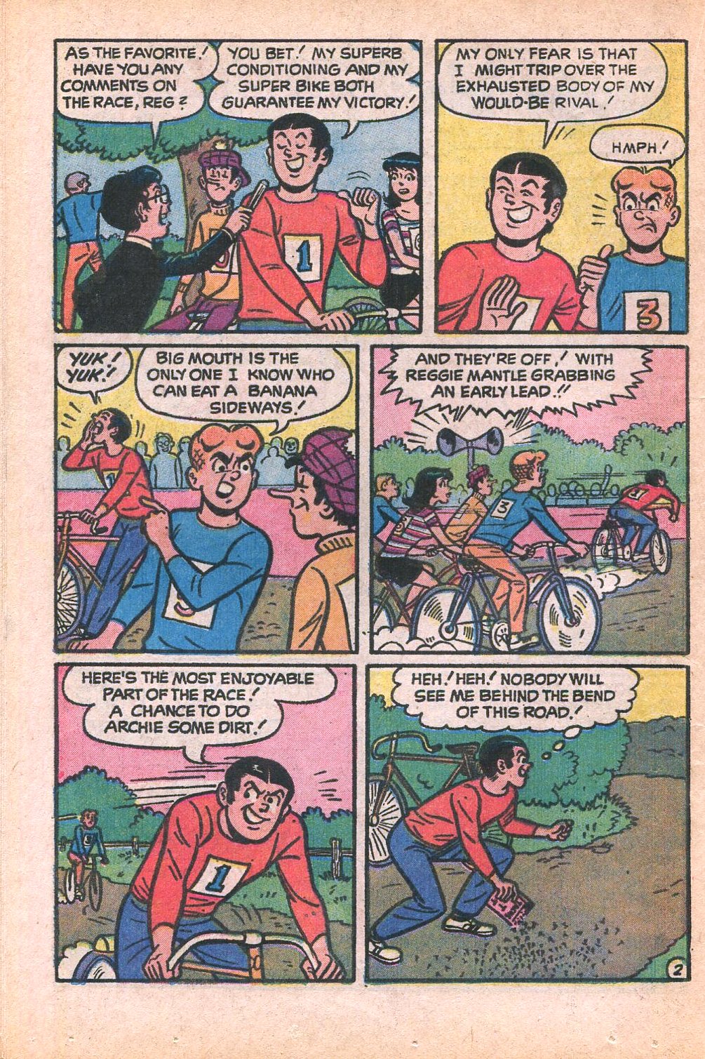 Read online Reggie and Me (1966) comic -  Issue #60 - 36