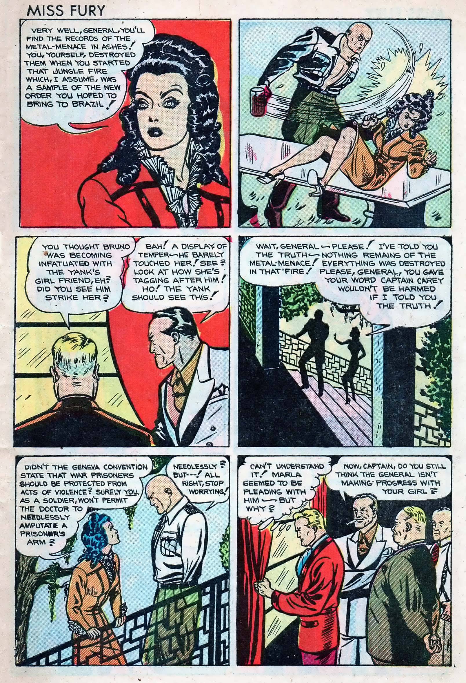 Read online Miss Fury (1942) comic -  Issue #5 - 41