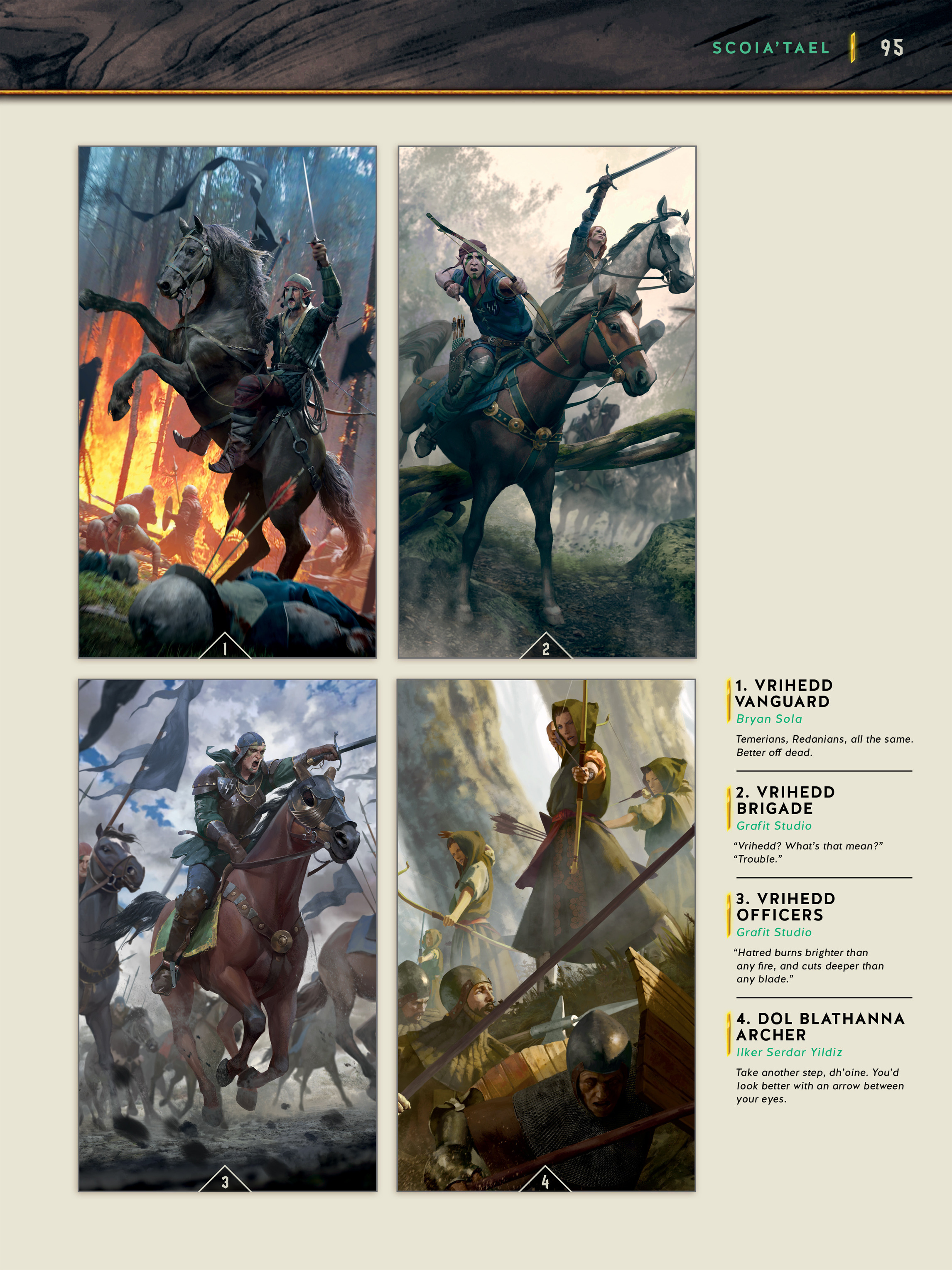 Read online Gwent: Art of the Witcher Card Game comic -  Issue # TPB (Part 1) - 84