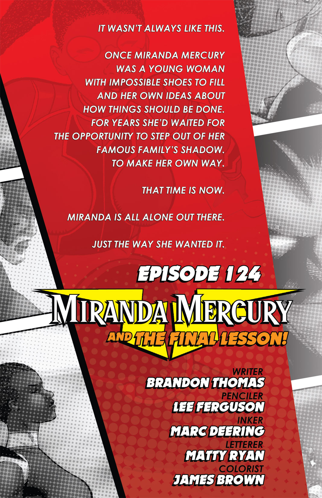 Read online The Many Adventures of Miranda Mercury: Time Runs Out comic -  Issue # TPB - 154
