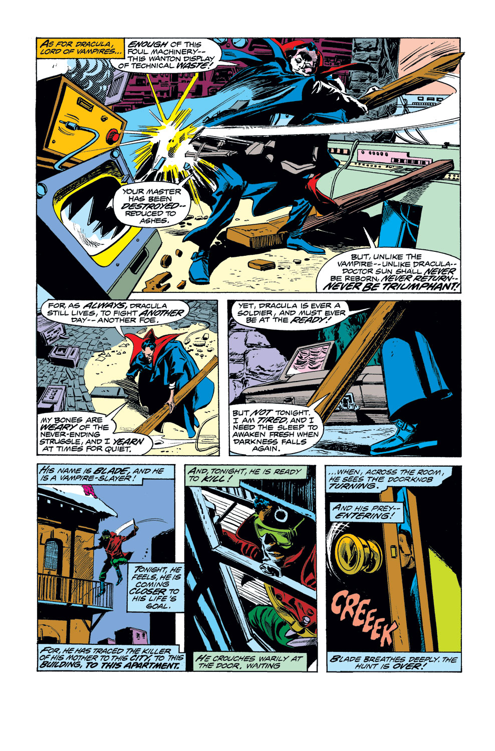 Read online Tomb of Dracula (1972) comic -  Issue #44 - 9