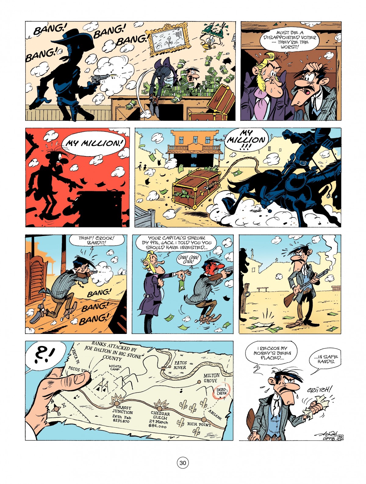 Read online A Lucky Luke Adventure comic -  Issue #42 - 30