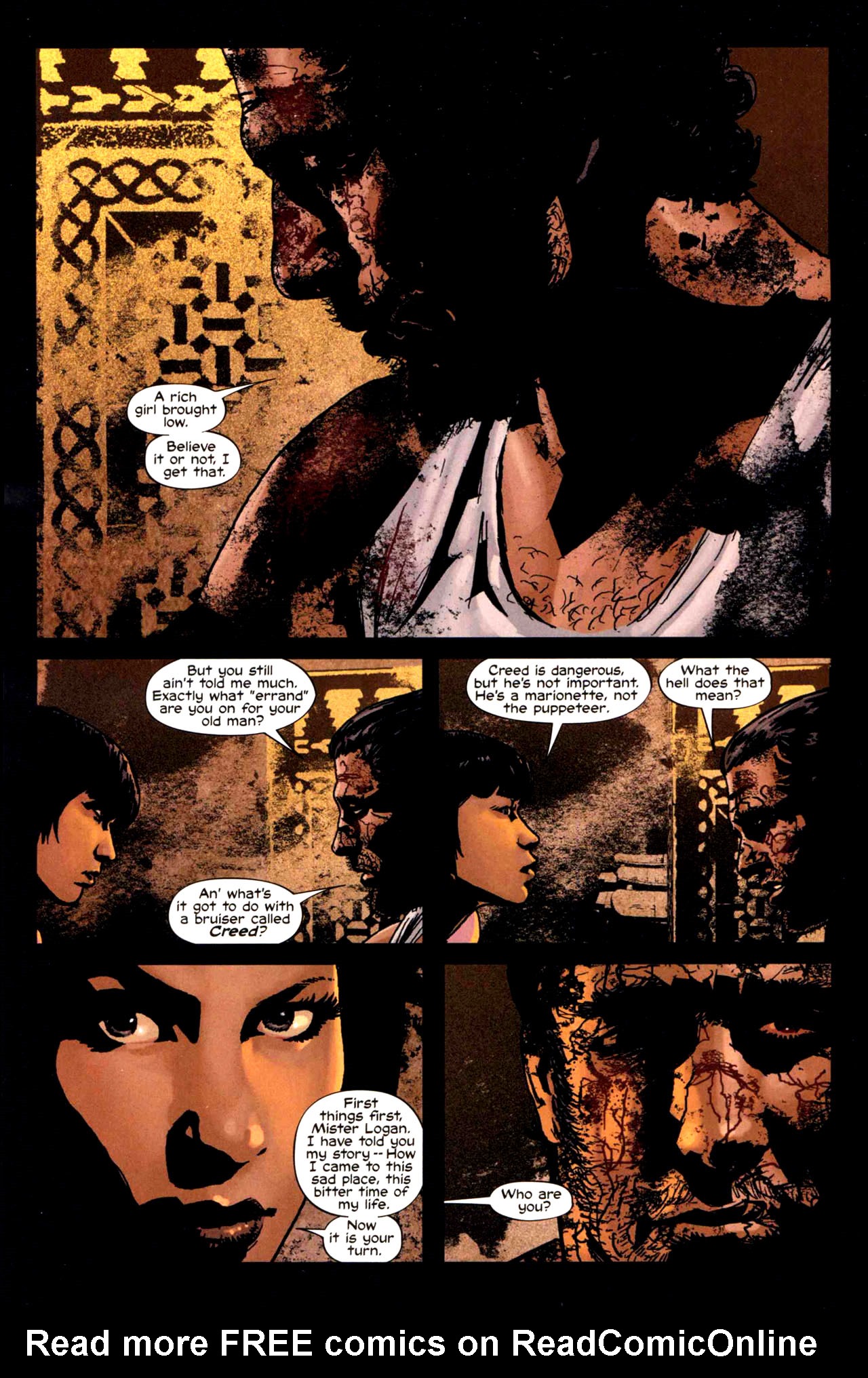 Read online Wolverine Noir comic -  Issue #3 - 13