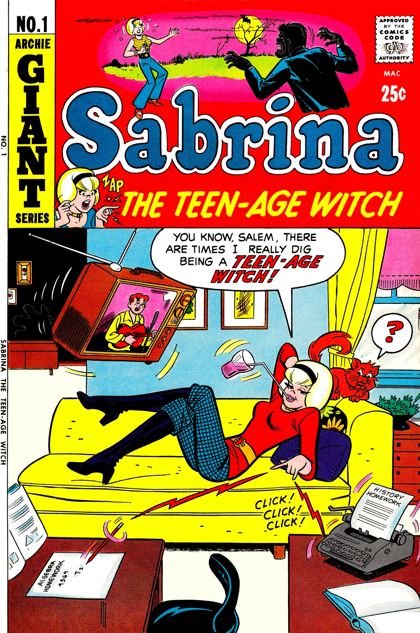 Read online Sabrina The Teenage Witch (1971) comic -  Issue #1 - 1