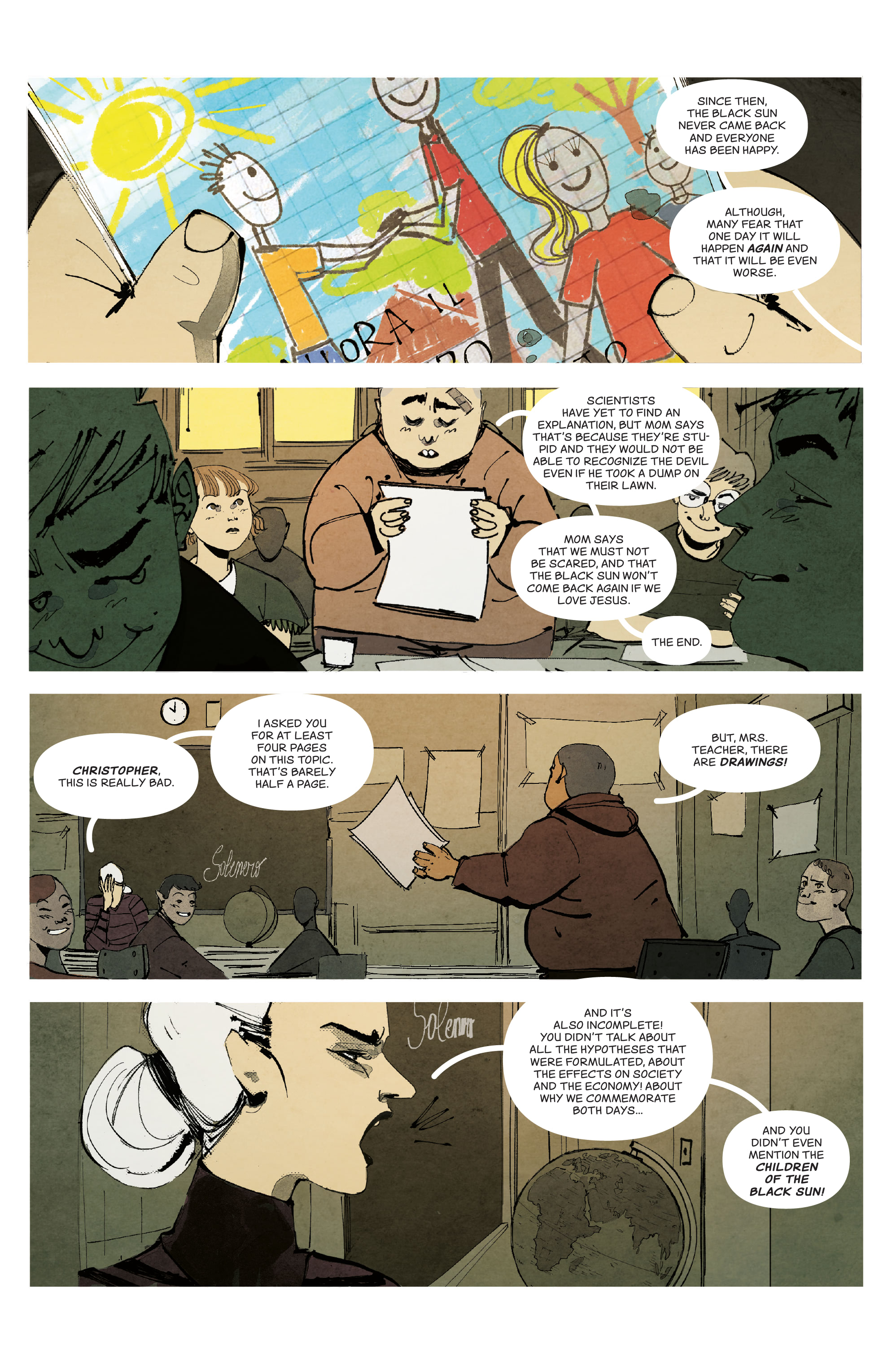 Read online Children of the Black Sun comic -  Issue #1 - 9