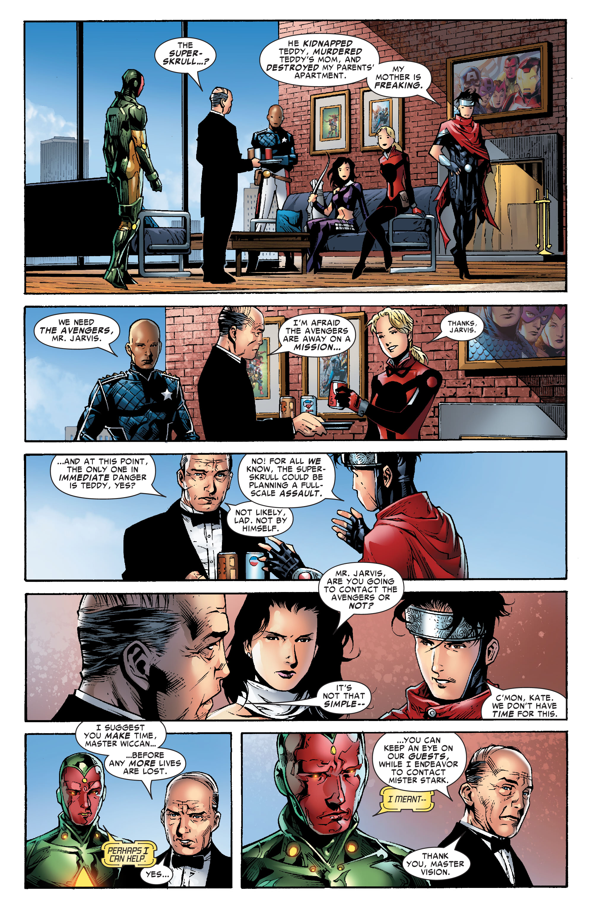 Read online Young Avengers by Heinberg & Cheung Omnibus comic -  Issue # TPB (Part 3) - 50