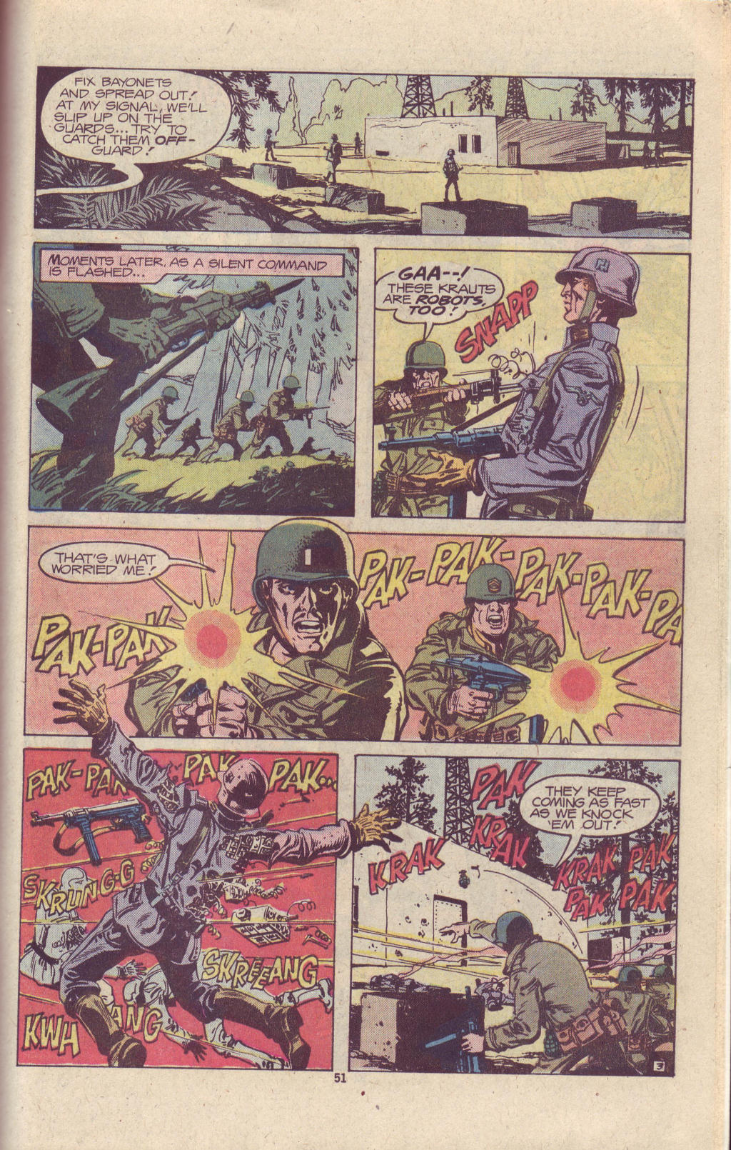 Read online G.I. Combat (1952) comic -  Issue #211 - 51
