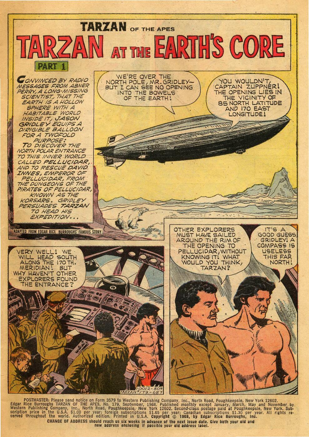 Read online Tarzan (1962) comic -  Issue #179 - 3