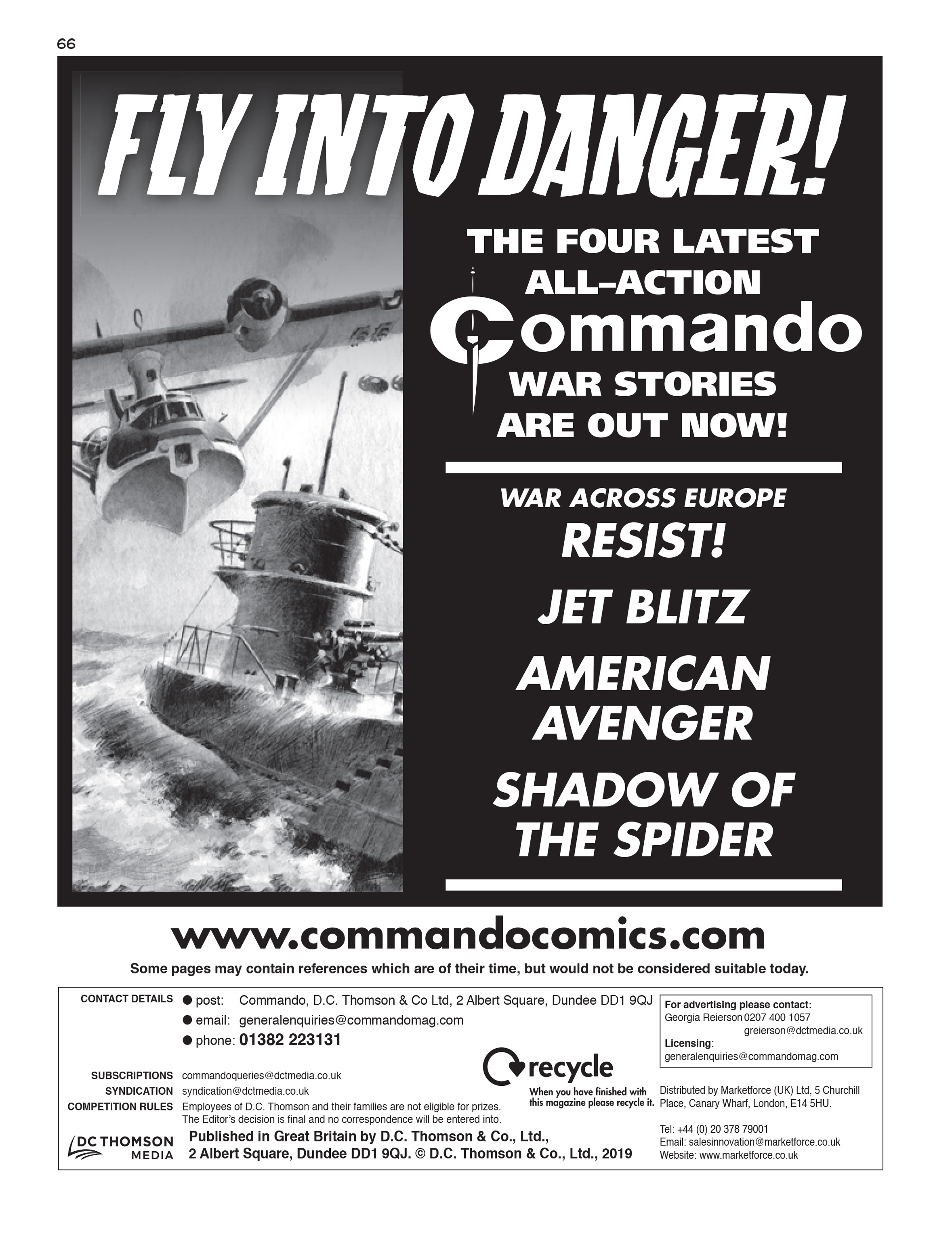 Read online Commando: For Action and Adventure comic -  Issue #5207 - 65