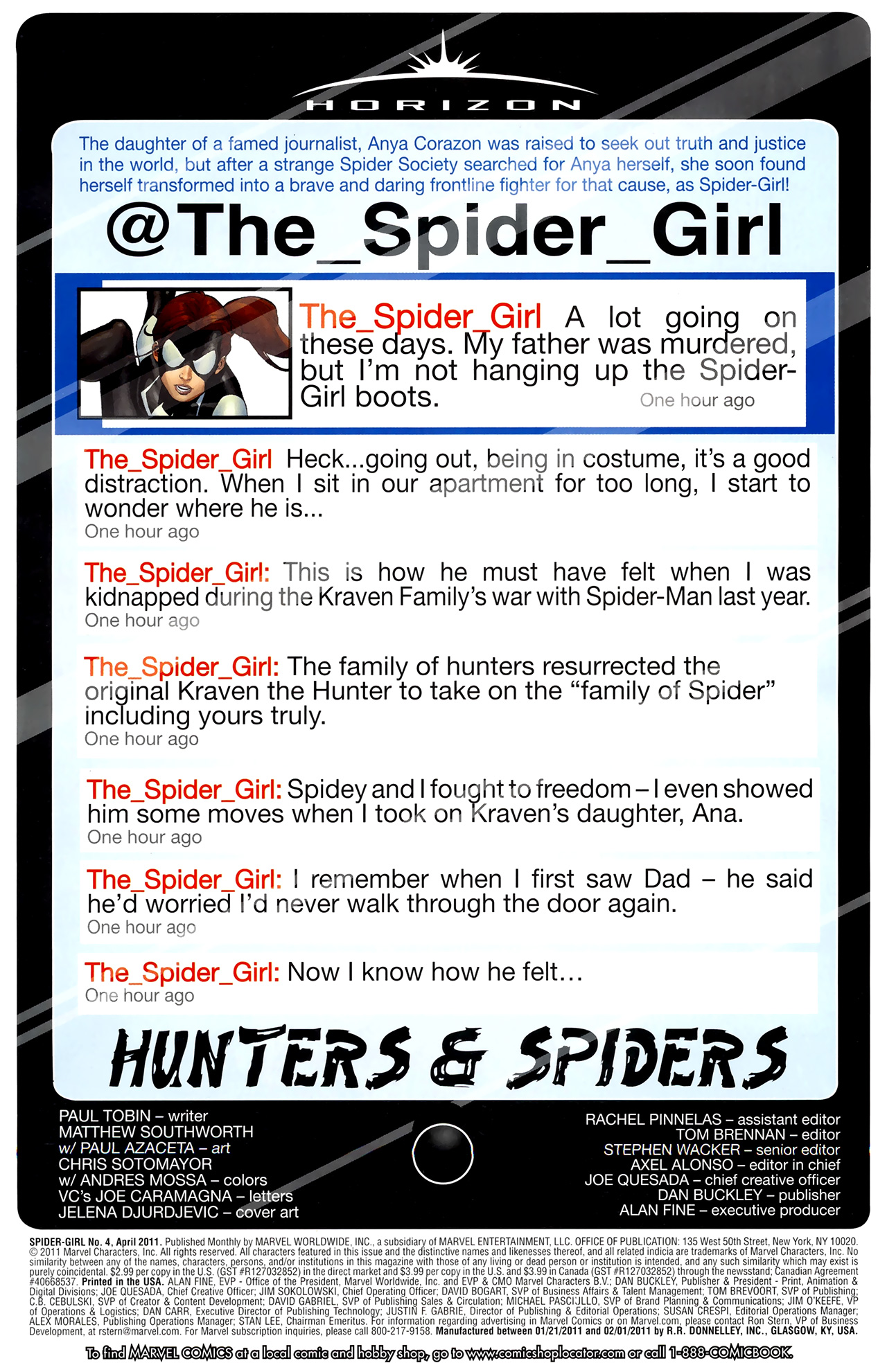 Read online Spider-Girl (2011) comic -  Issue #4 - 4