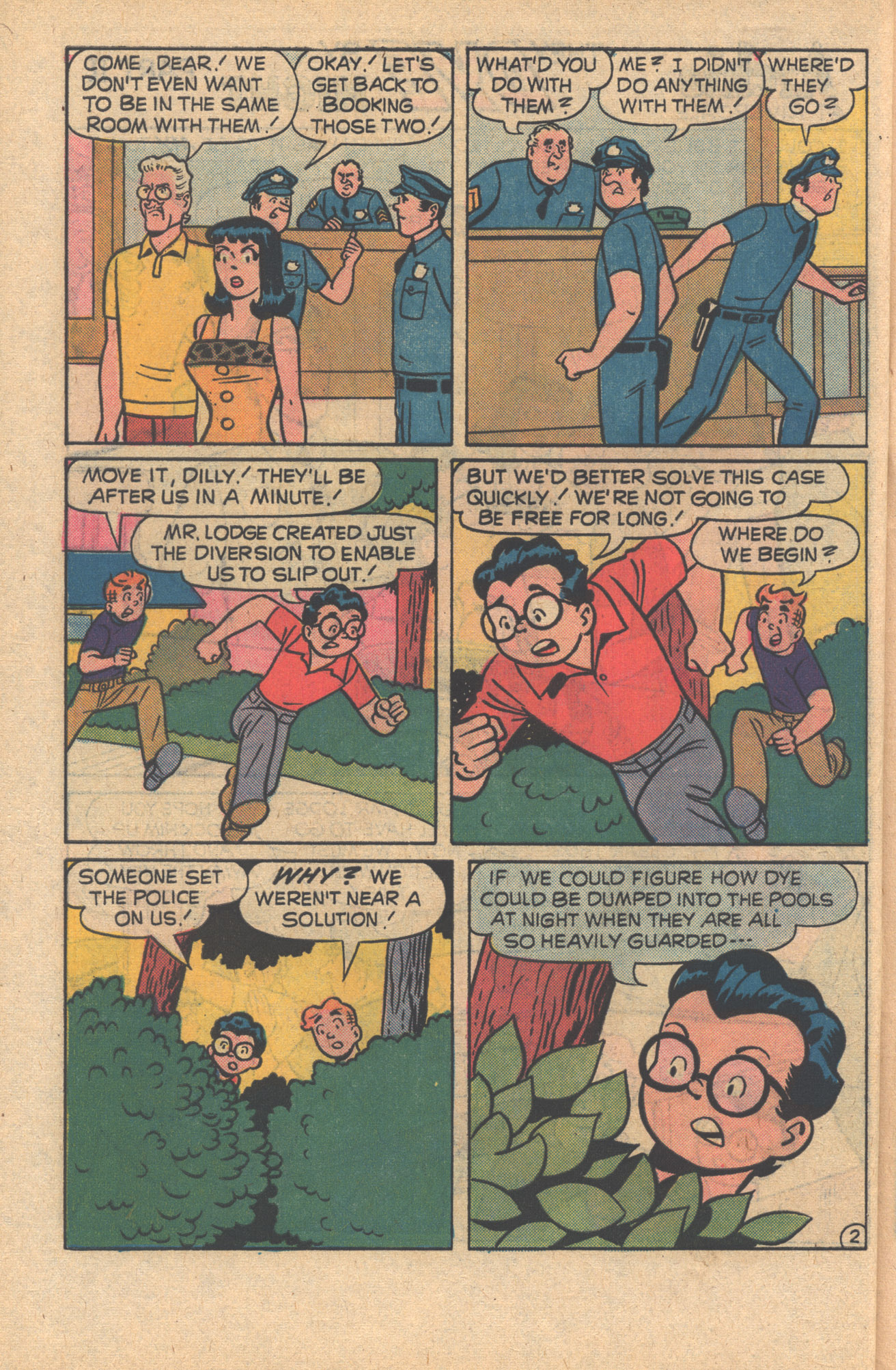 Read online Archie at Riverdale High (1972) comic -  Issue #28 - 30