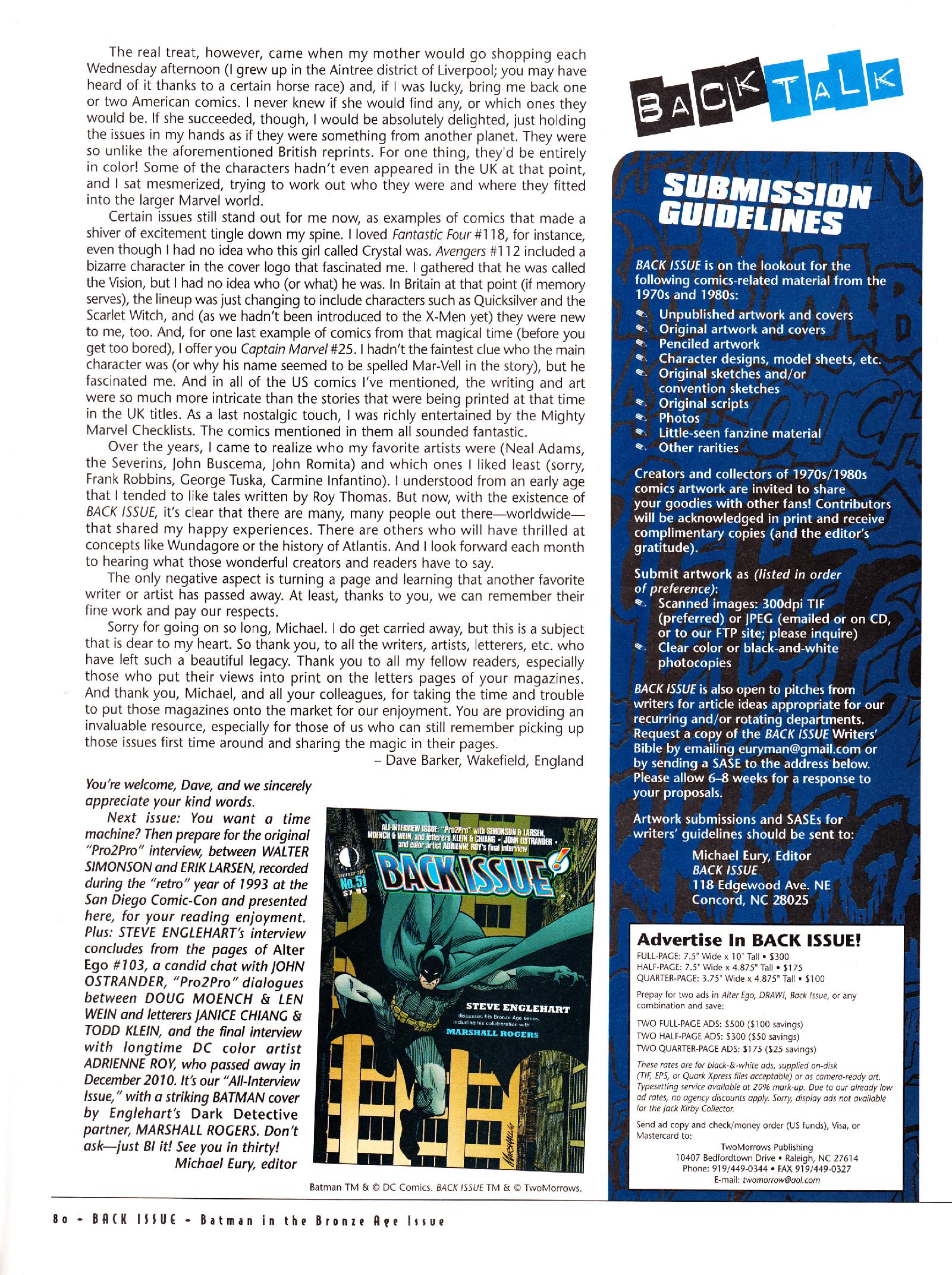 Read online Back Issue comic -  Issue #50 - 79