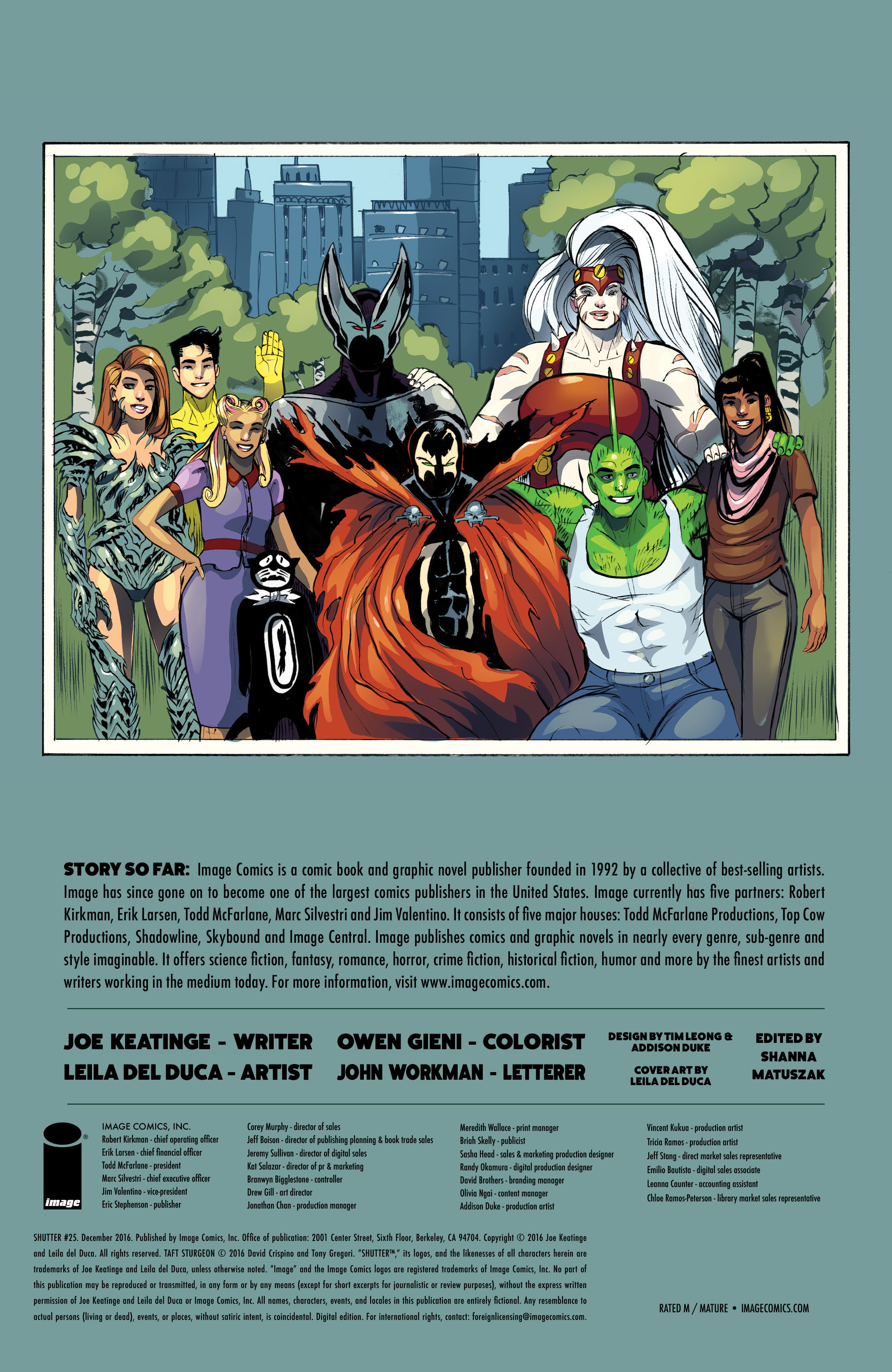 Read online Shutter comic -  Issue #25 - 27