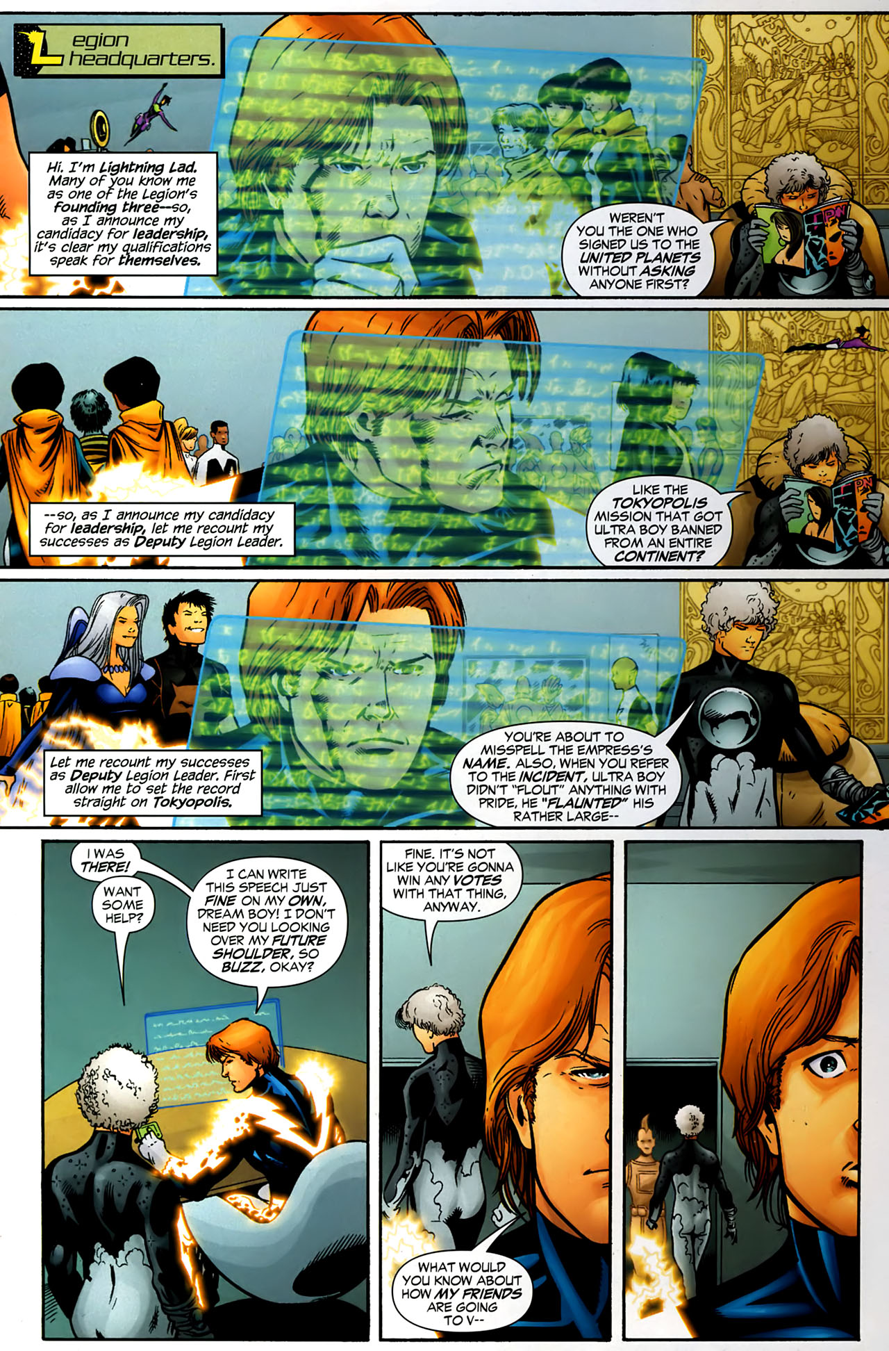 Read online Supergirl and the Legion of Super-Heroes comic -  Issue #24 - 16