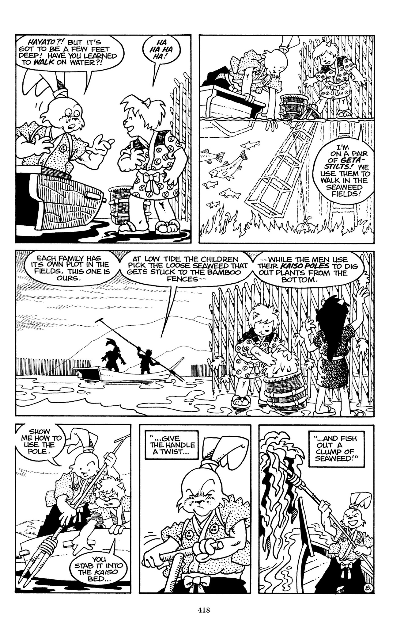 Read online The Usagi Yojimbo Saga comic -  Issue # TPB 1 - 408