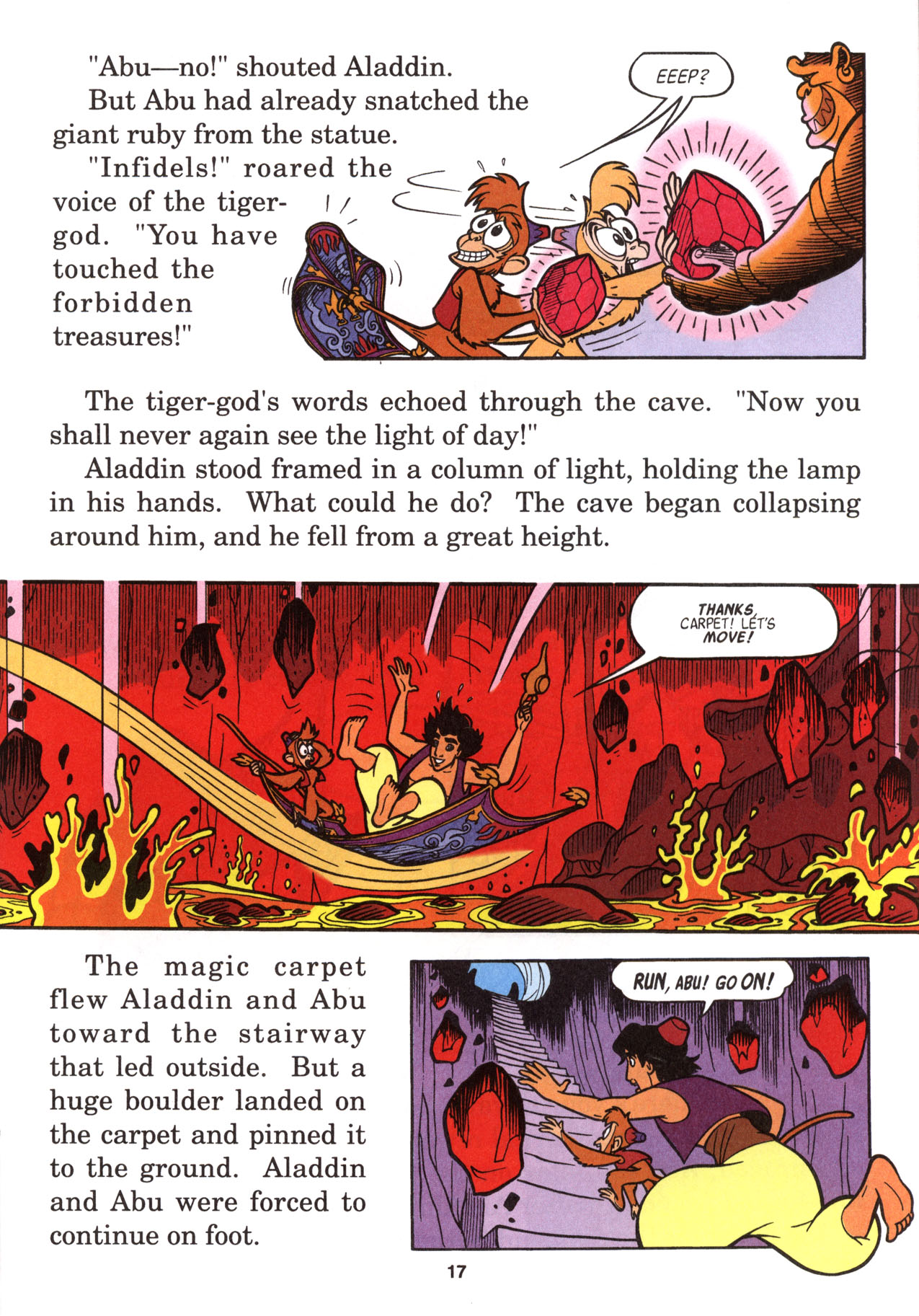 Read online Disney's Junior Graphic Novel Aladdin comic -  Issue # Full - 19