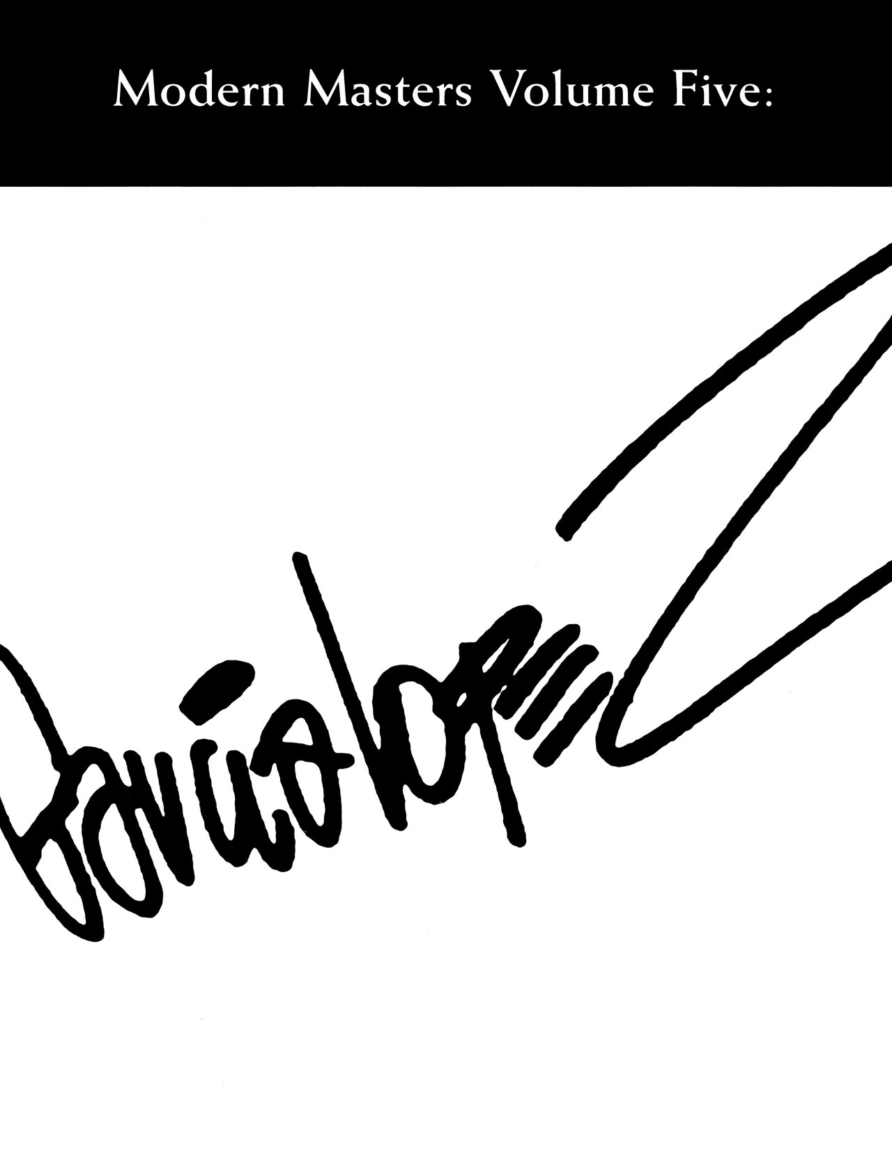 Read online Modern Masters comic -  Issue #5 - 2