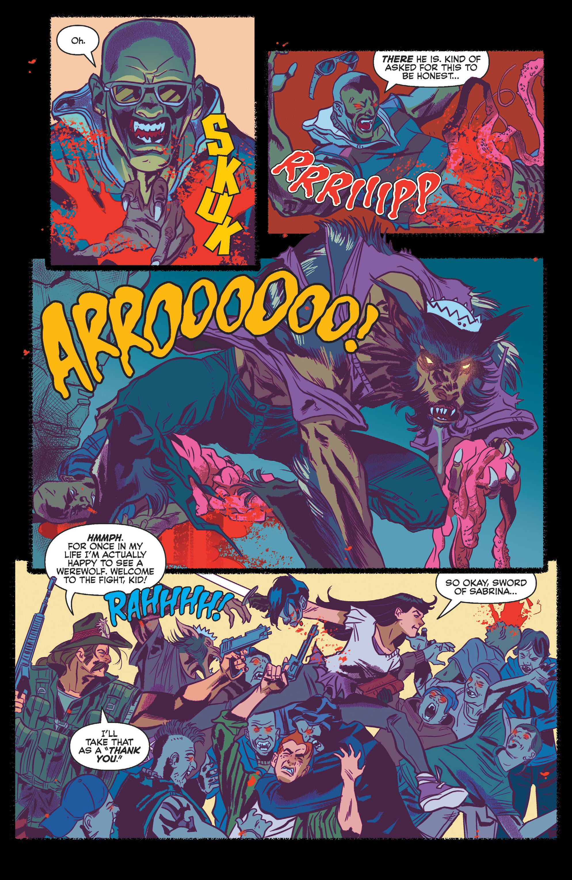 Read online Jughead the Hunger vs. Vampironica comic -  Issue #5 - 13