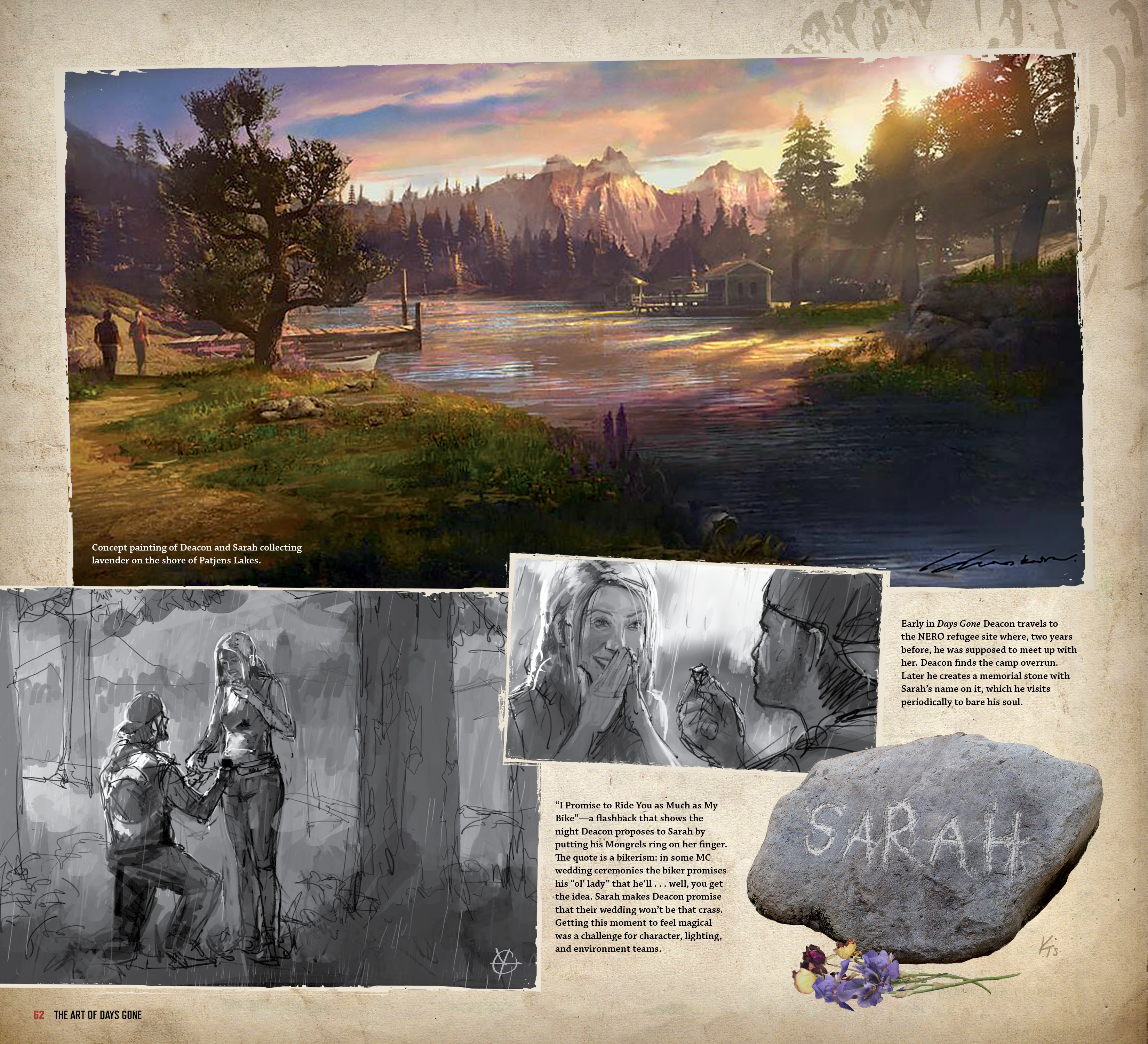 Read online The Art of Days Gone comic -  Issue # TPB (Part 1) - 59