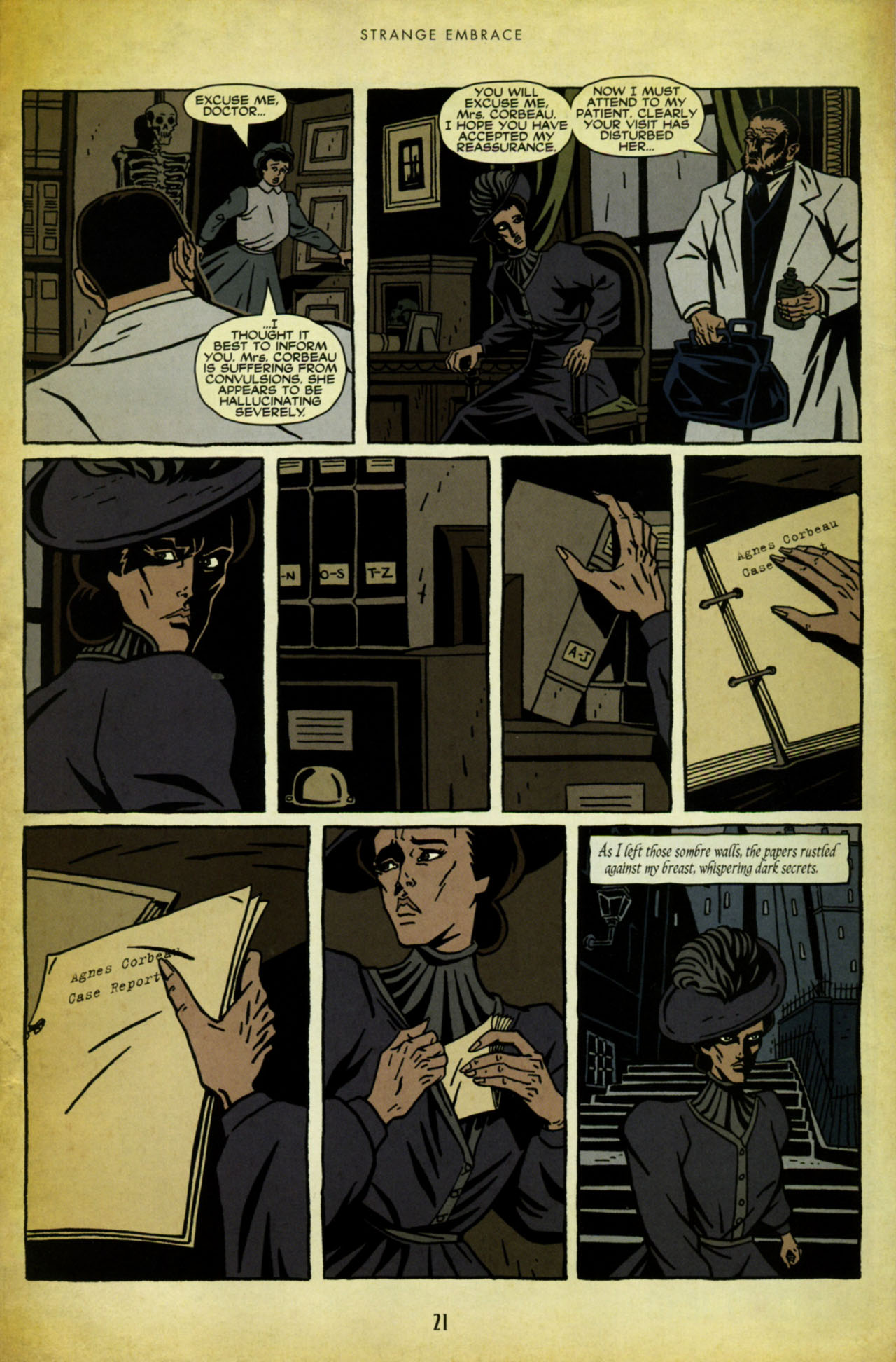 Read online Strange Embrace comic -  Issue #7 - 23