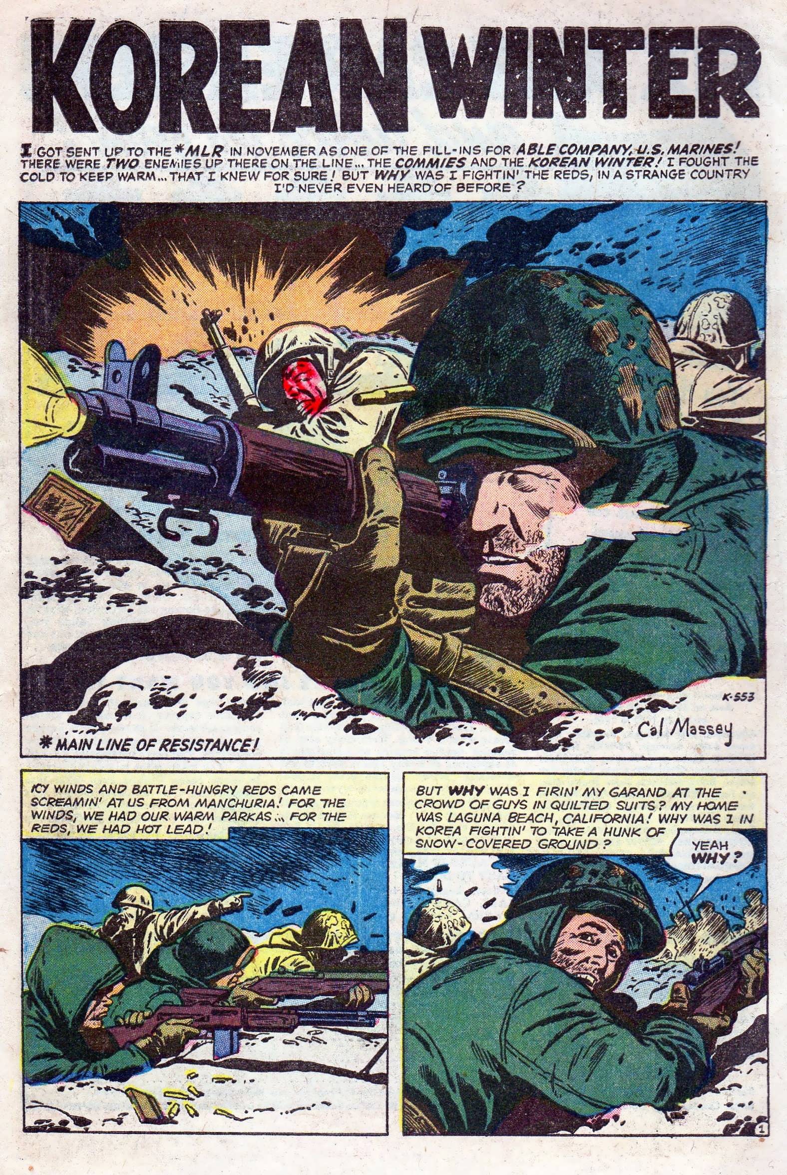 Read online Marines in Battle comic -  Issue #15 - 10