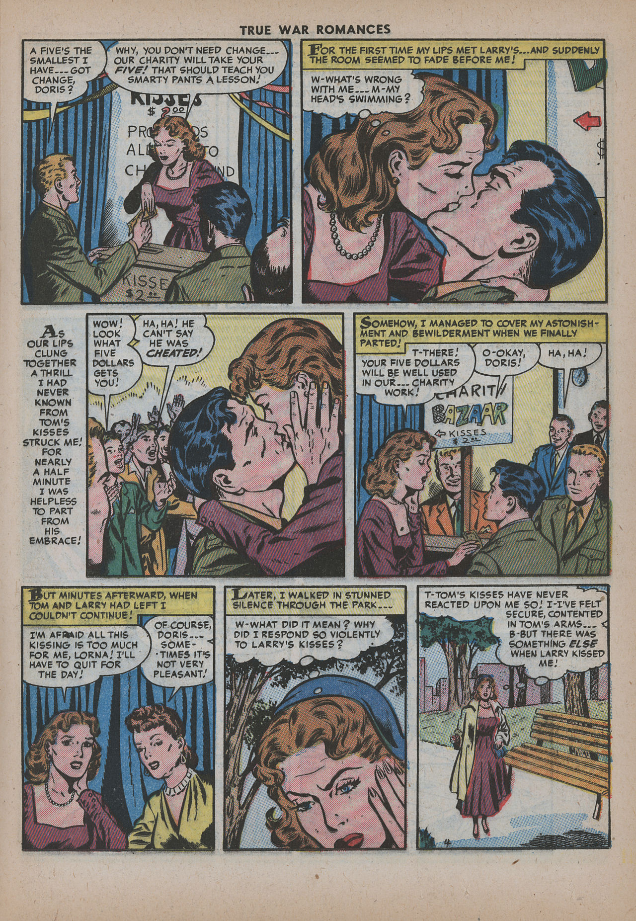 Read online True War Romances comic -  Issue #16 - 21