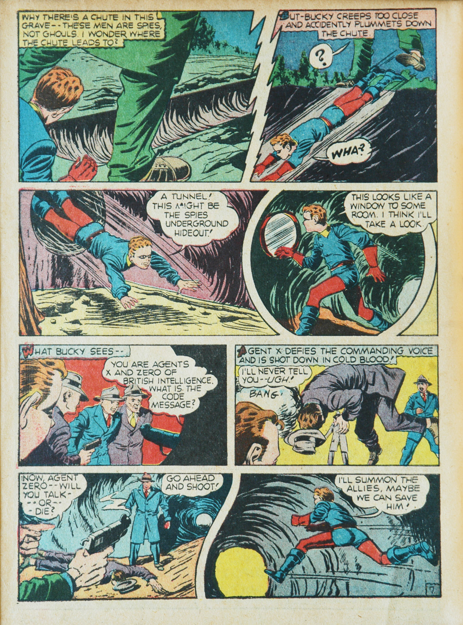 Read online Young Allies Comics comic -  Issue #1 - 18