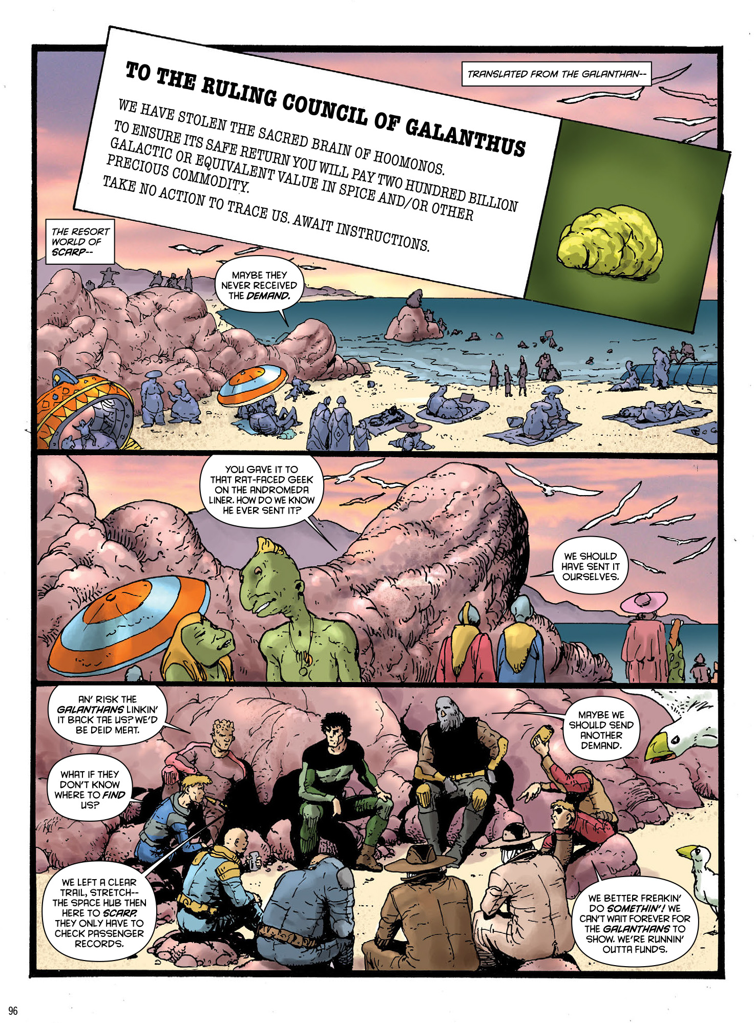 Read online Strontium Dog: Repo Men comic -  Issue # TPB - 98