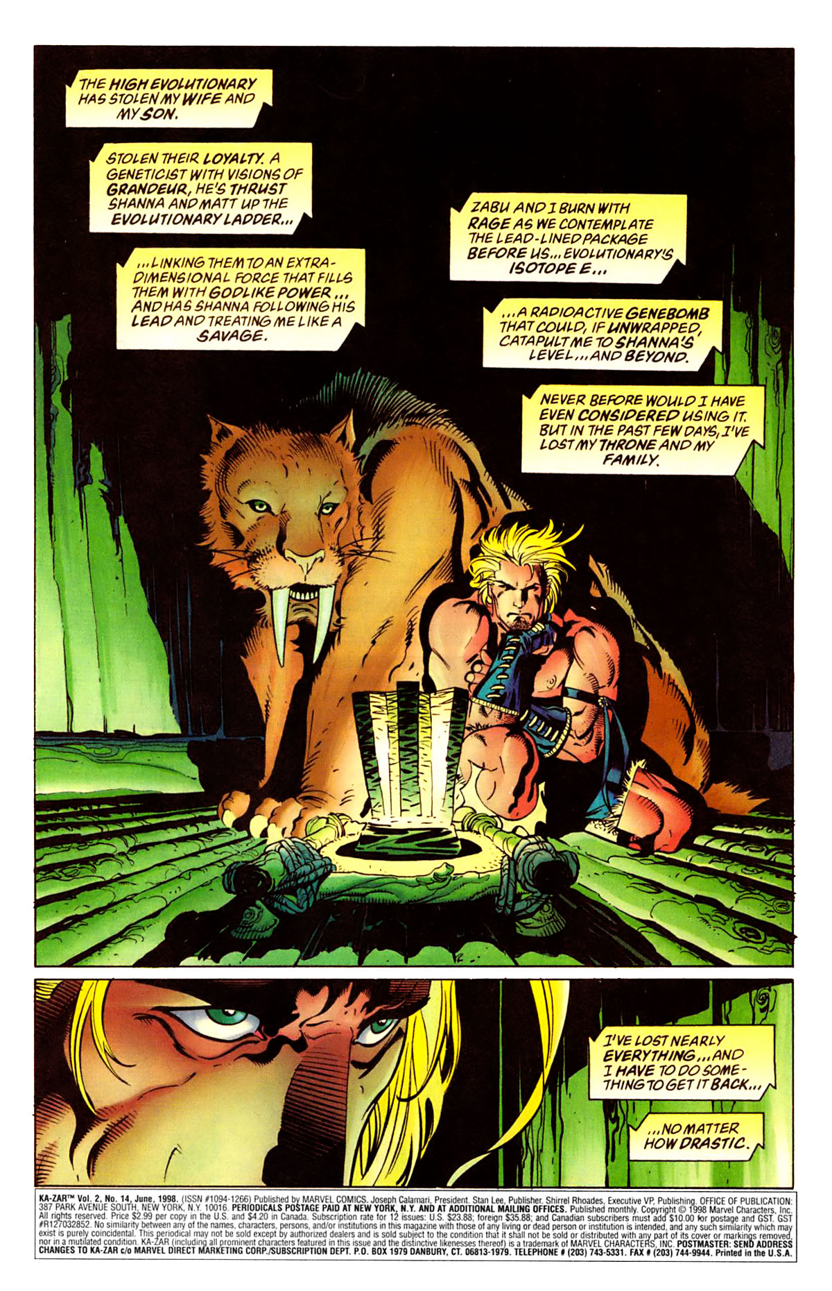 Read online Ka-Zar (1997) comic -  Issue #14 - 3