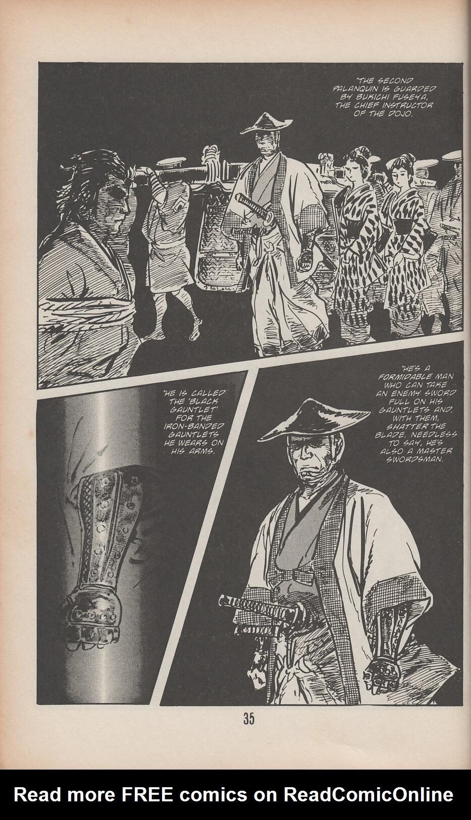 Read online Lone Wolf and Cub comic -  Issue #41 - 42