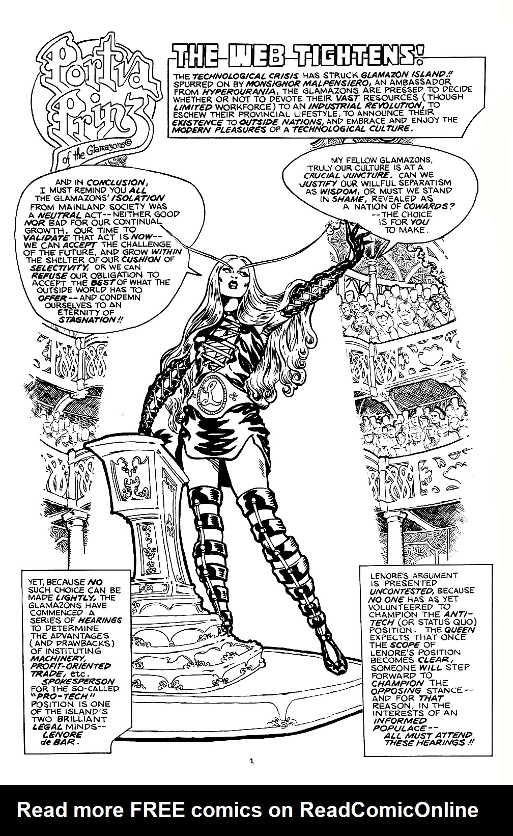 Read online Portia Prinz of the Glamazons comic -  Issue #5 - 3